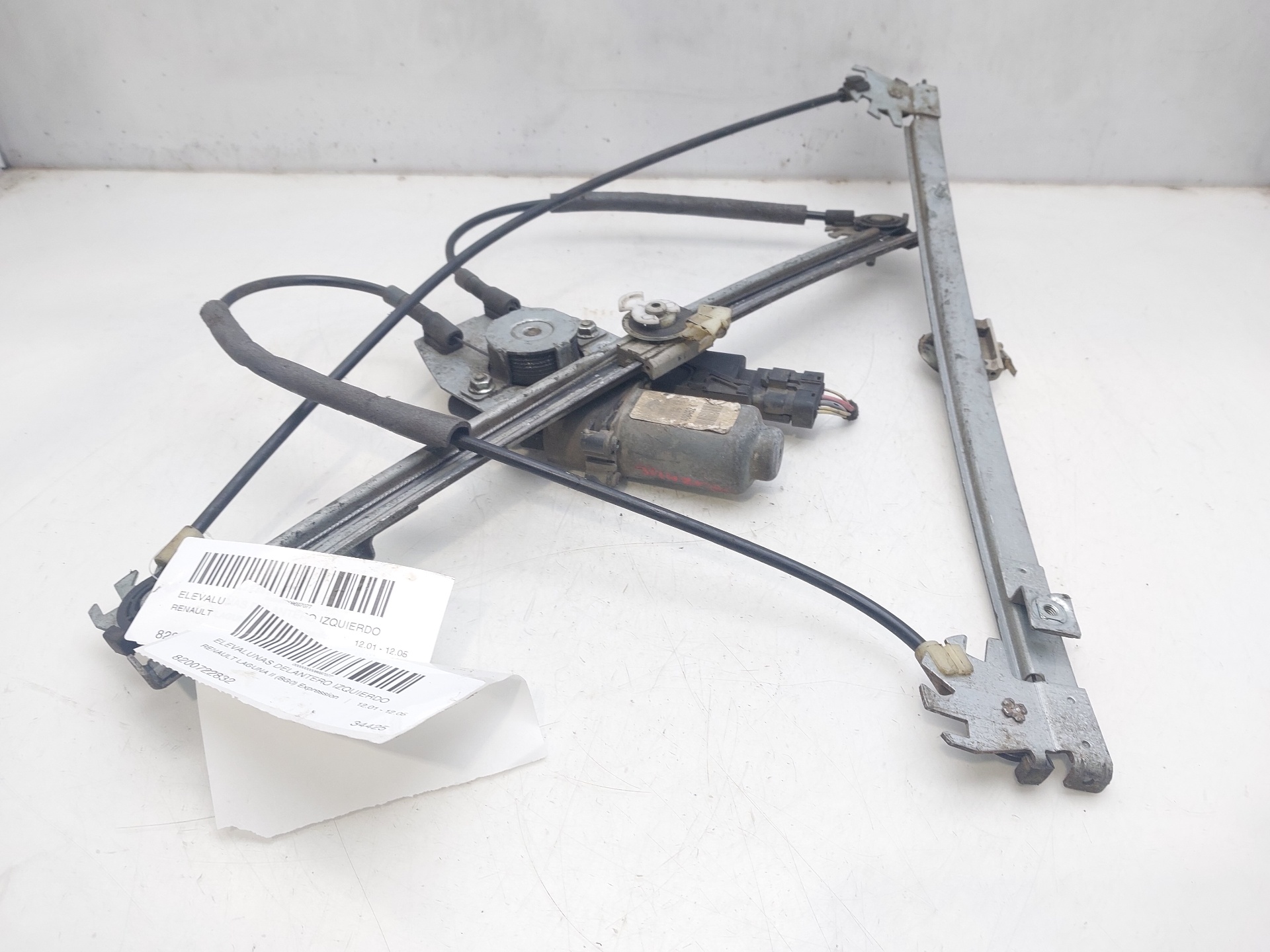 RENAULT 2 generation (1999-2006) Front Left Door Window Regulator 8200722832 24758986