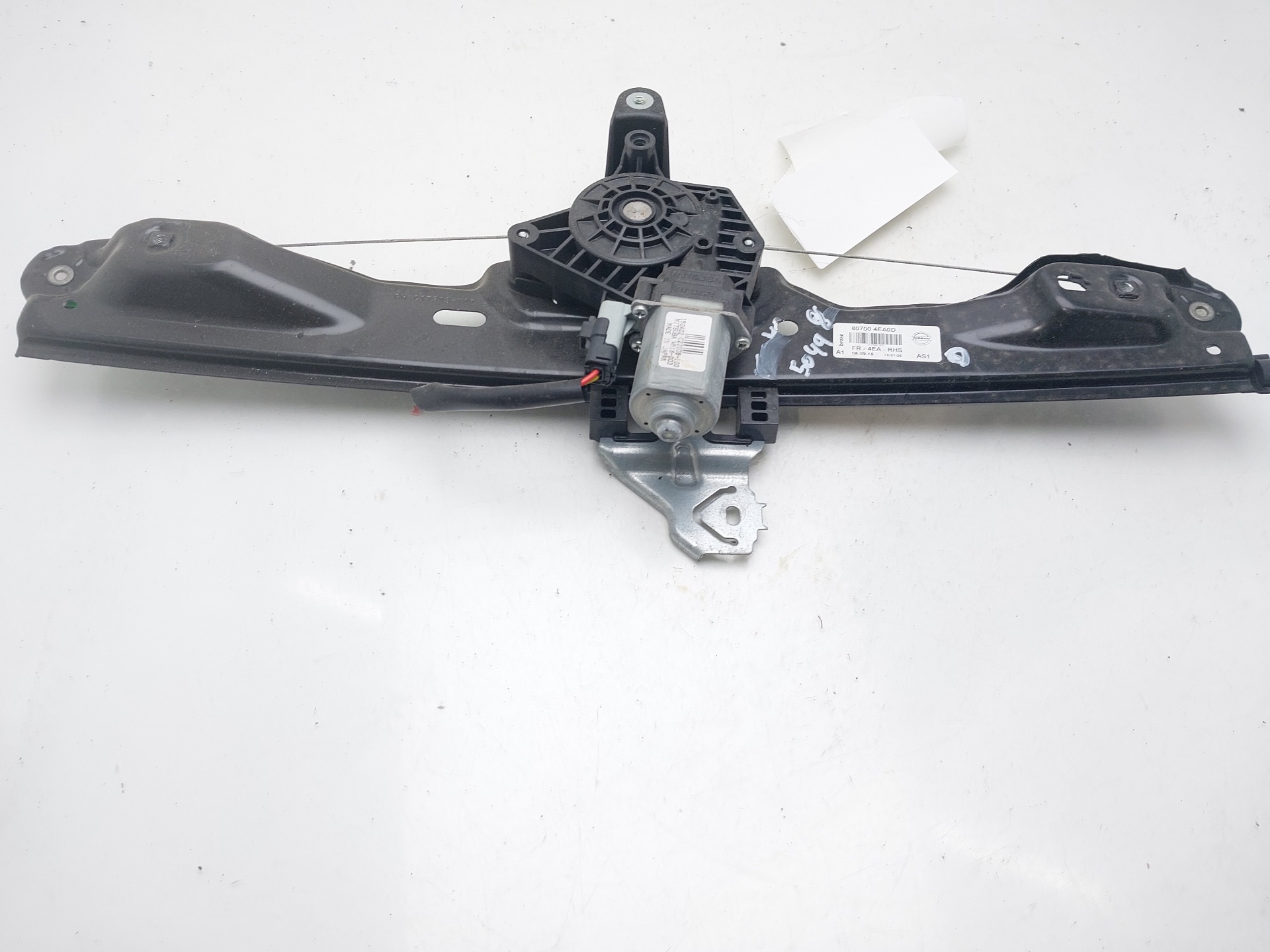 NISSAN Qashqai 2 generation (2013-2023) Front Right Door Window Regulator 807004EA0D,90631KMS,5PUERTAS 24144833