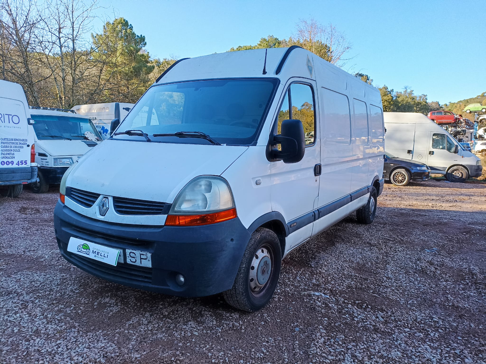 RENAULT Master 1 generation (2002-2014) Бампер передний 8200197134 24041422