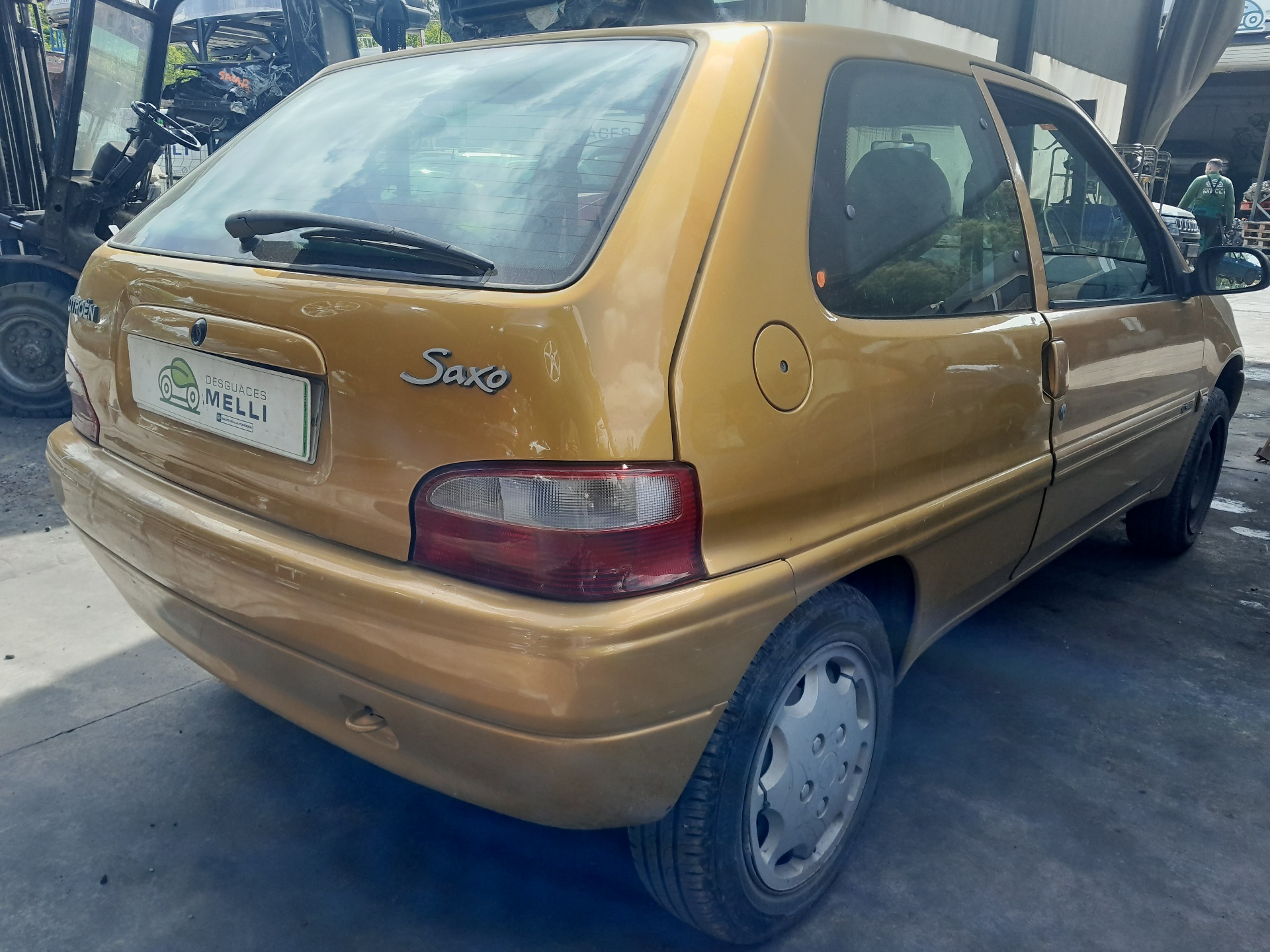 FORD Saxo 2 generation (1996-2004) Левая противотуманка переднего бампера 9618343580 25157495