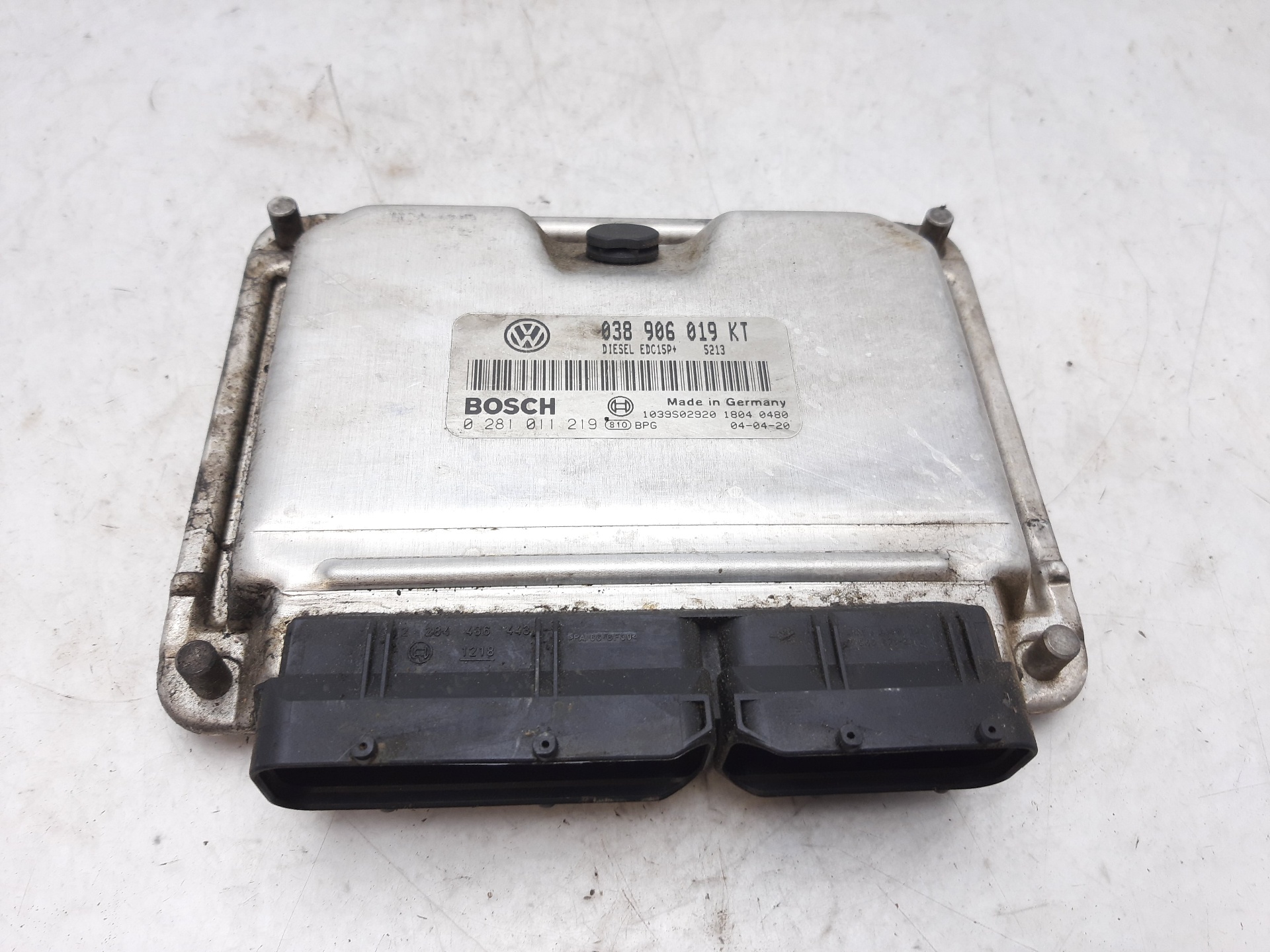 SEAT Cordoba 2 generation (1999-2009) Engine Control Unit ECU 038906019KT 22476671