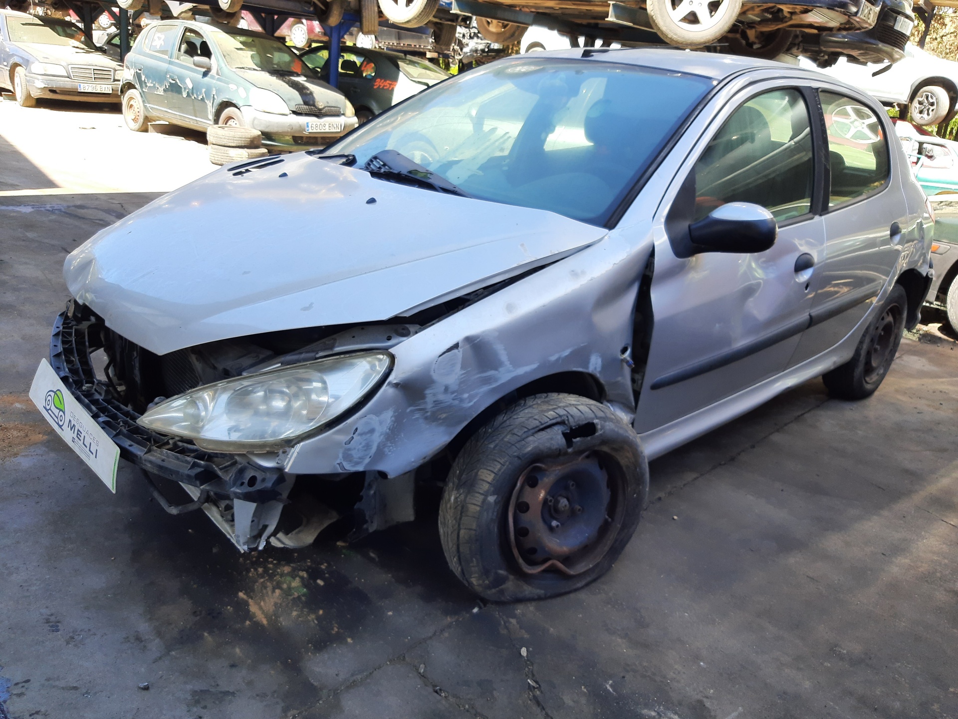 RENAULT 206 1 generation (1998-2009) Турбокомпресор 54351014861 25108579