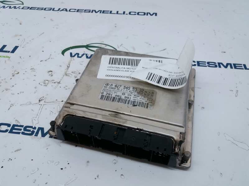 MERCEDES-BENZ A-Class W168 (1997-2004) Блок керування двигуном ECU A0275455332 20170252