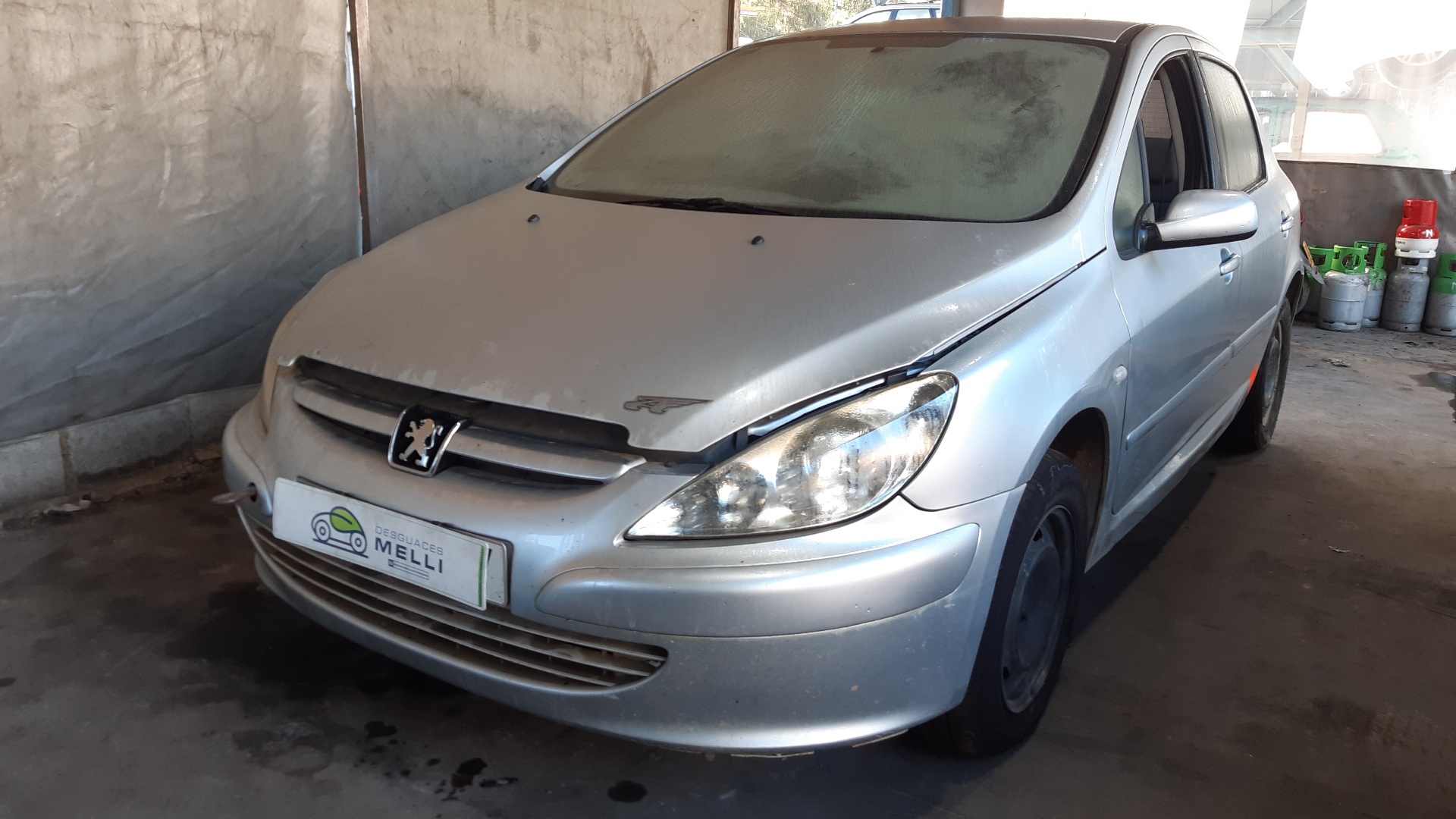 PEUGEOT 307 1 generation (2001-2008) Variklio kompiuteris 9650221480 18739835