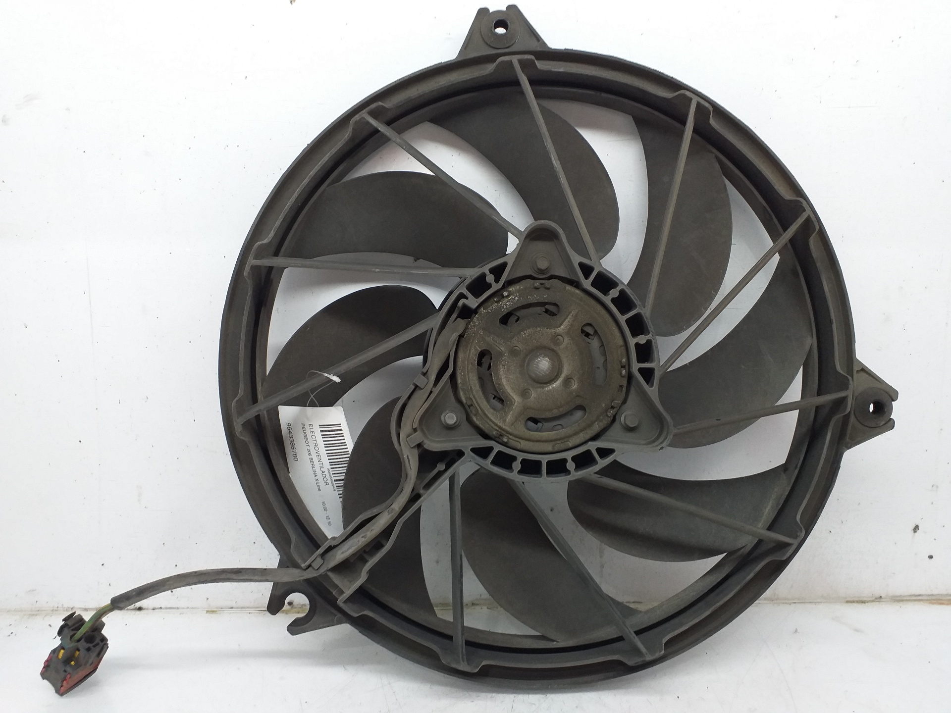 FORD 206 1 generation (1998-2009) Difūzoriaus ventiliatorius 9643386780 18687599