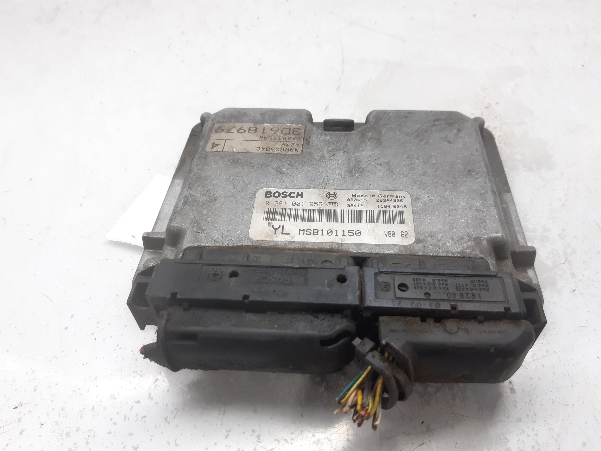 ROVER 45 1 generation (1999-2005) Engine Control Unit ECU MSB101150 18652829