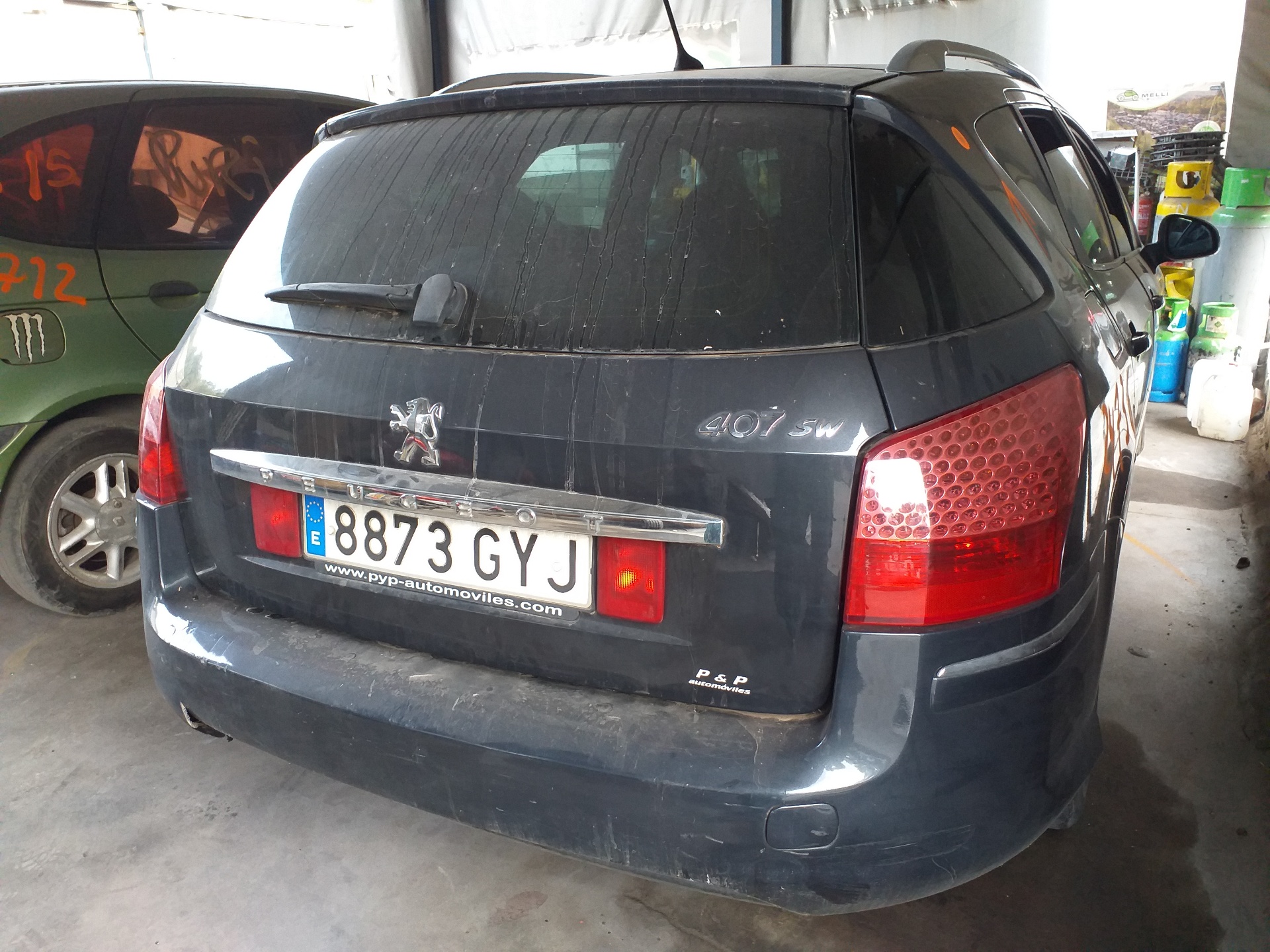 PEUGEOT 407 1 generation (2004-2010) Маторчик стеклоподъемника задней правой двери 9646595580 18716006