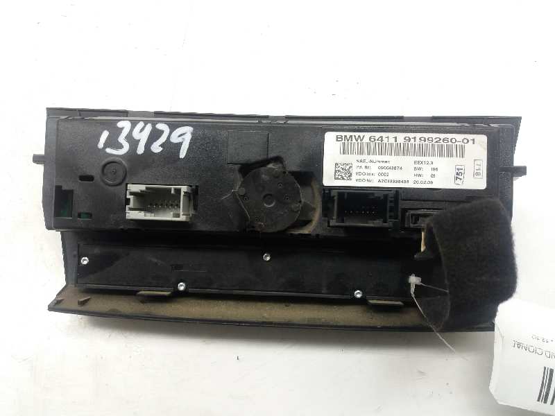 BMW 3 Series E90/E91/E92/E93 (2004-2013) Climate  Control Unit A2C53338455 20183942