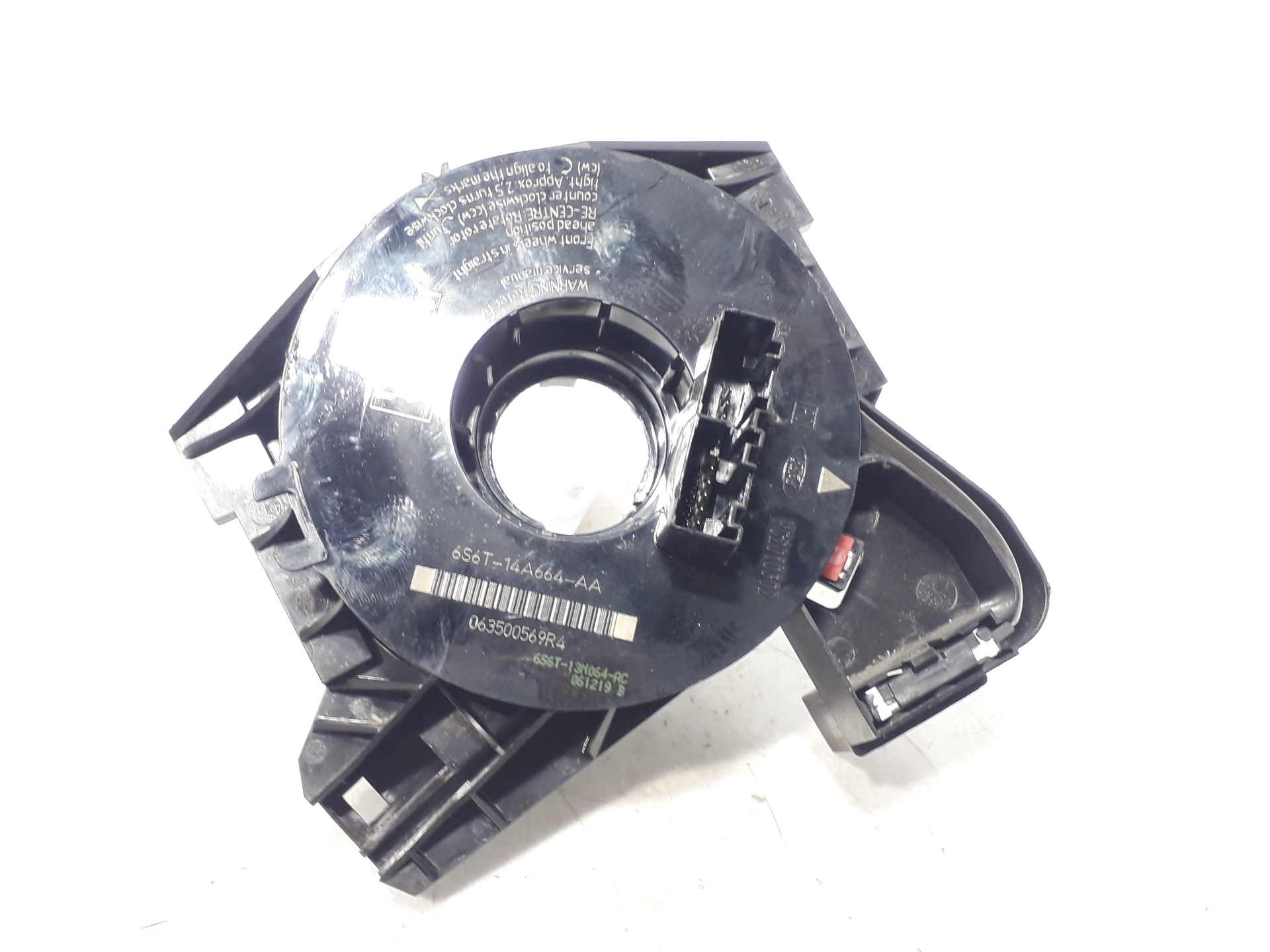 FORD Fiesta 5 generation (2001-2010) Steering Wheel Slip Ring Squib 6S6T14A664AA 18777573