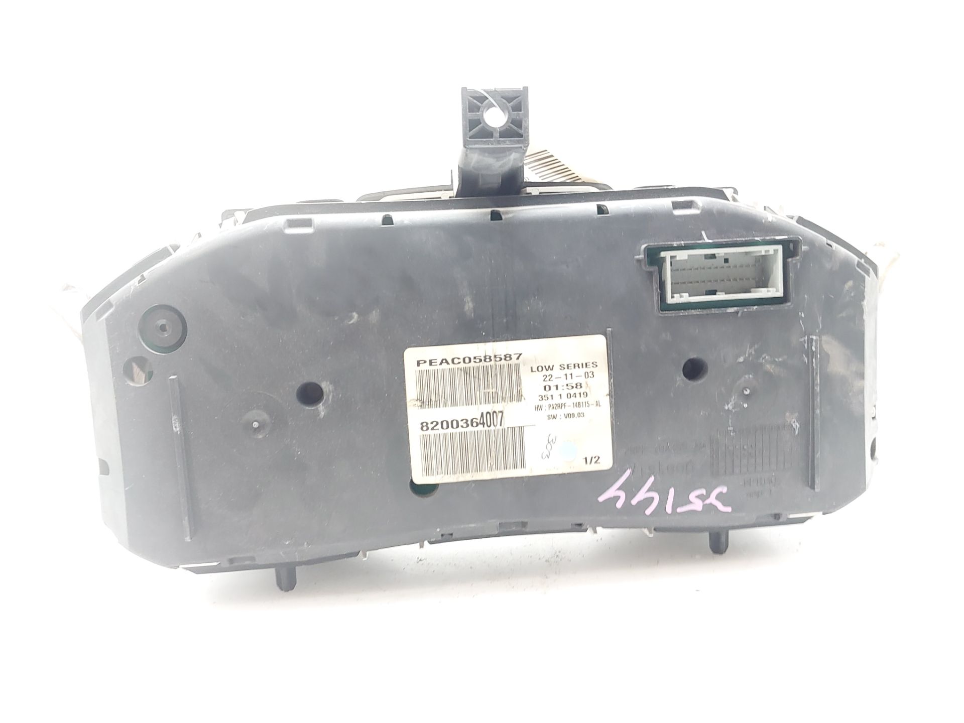 LANCIA Speedometer 8200364007 25814732