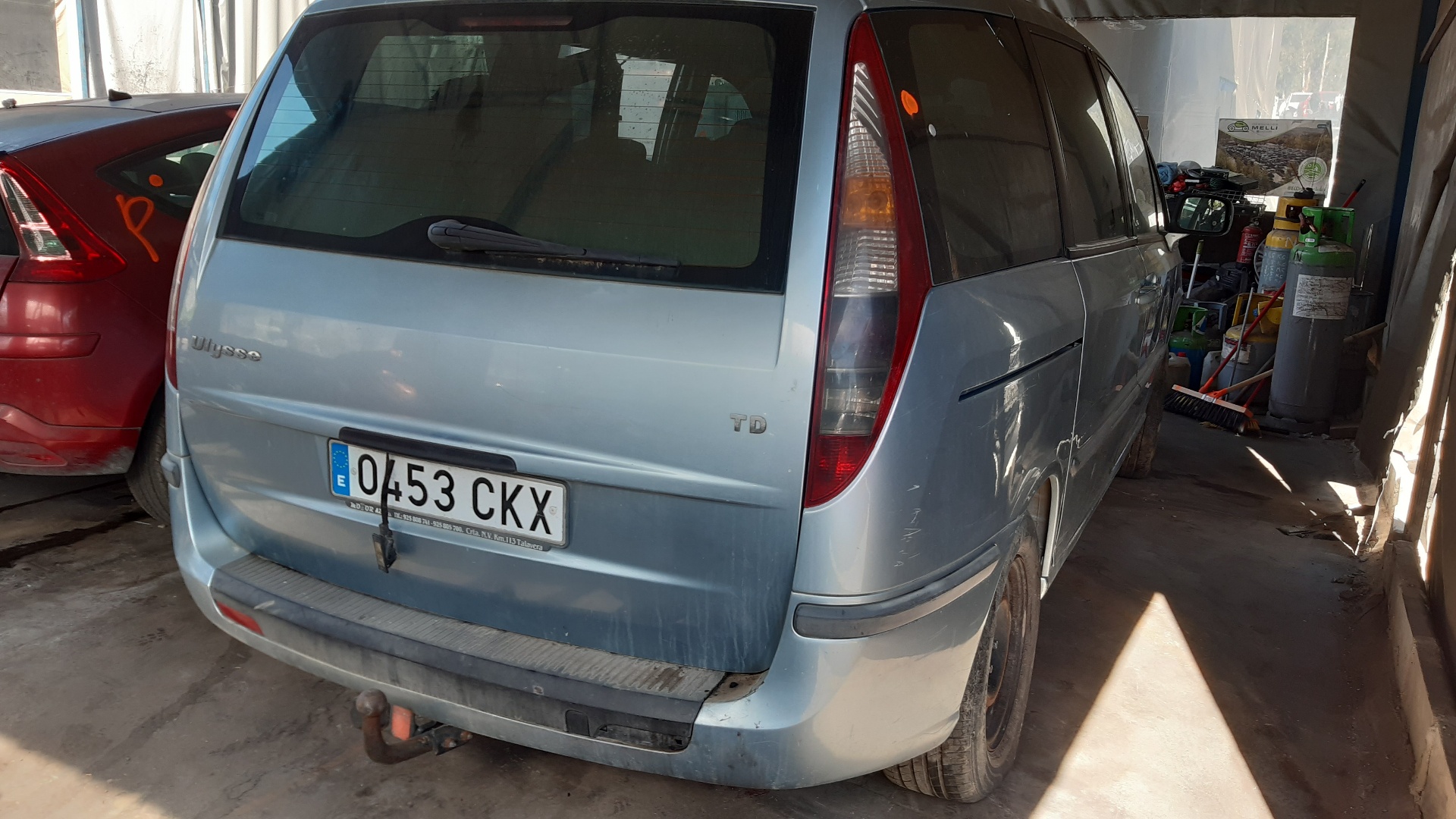 FIAT Ulysse 2 generation (2002-2010) Крыло переднее левое 1493183088 18746114