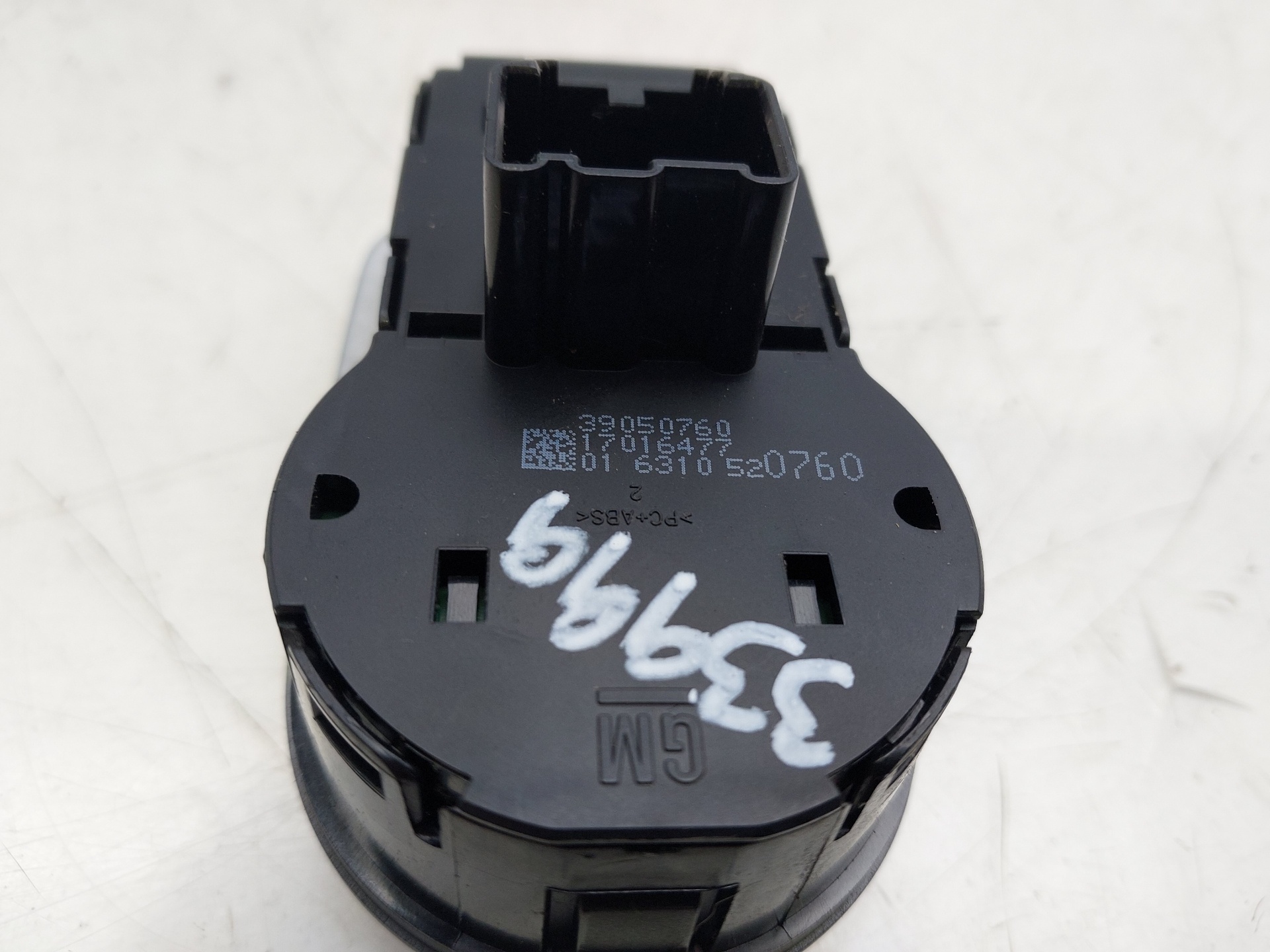 OPEL Astra K (2015-2021) Headlight Switch Control Unit 39050760 25024213