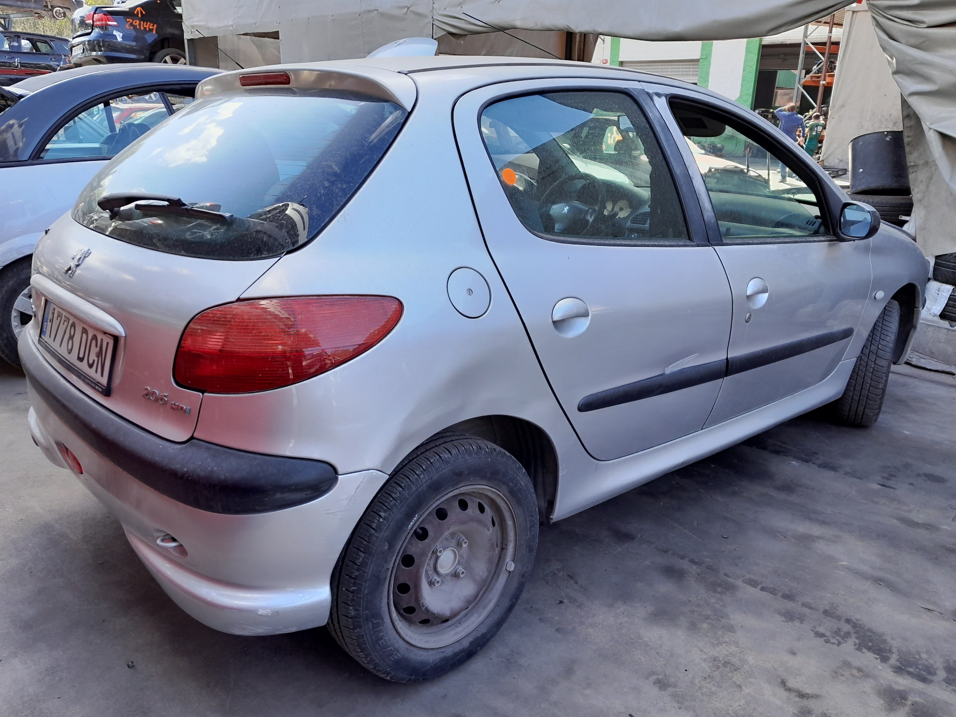 PEUGEOT 206 1 generation (1998-2009) Вакуумный усилитель тормозов 9650368080 22463304