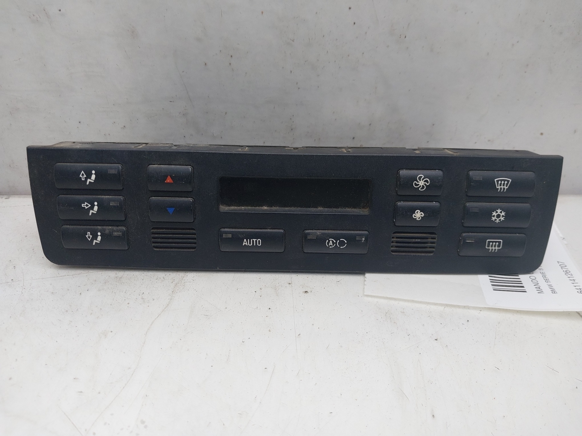 RENAULT 3 Series E46 (1997-2006) Climate  Control Unit 64114126707 23065568