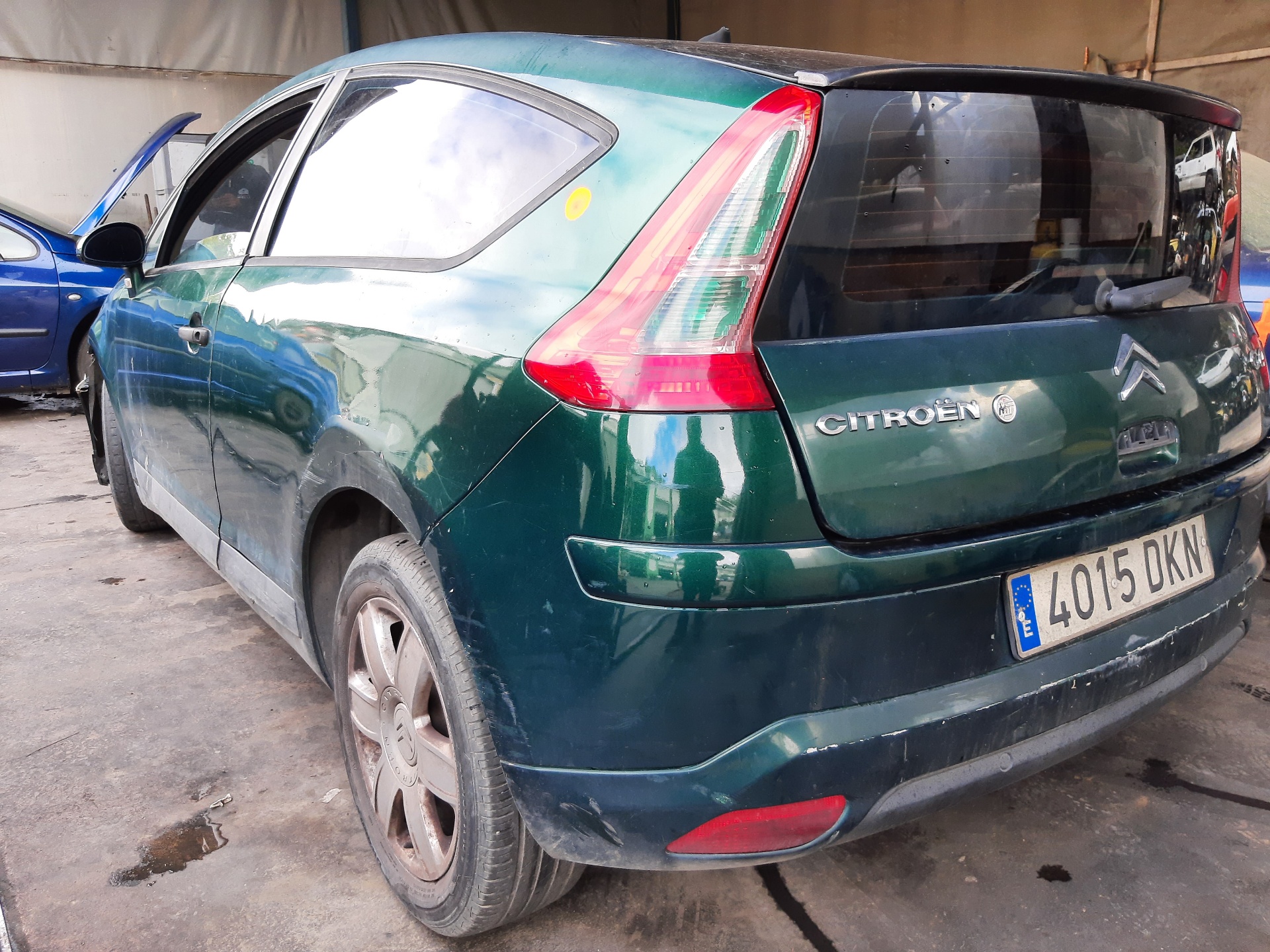 CITROËN C4 1 generation (2004-2011) Jobb első ködlámpa 9650001680 20146547