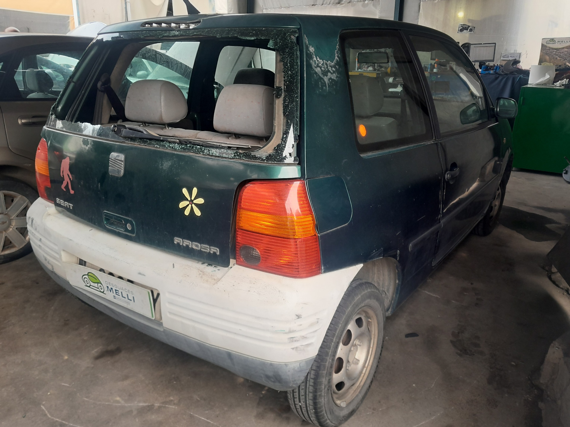 SEAT Arosa 6H (1997-2004) Замок передней левой двери 6X1837013G 23895407