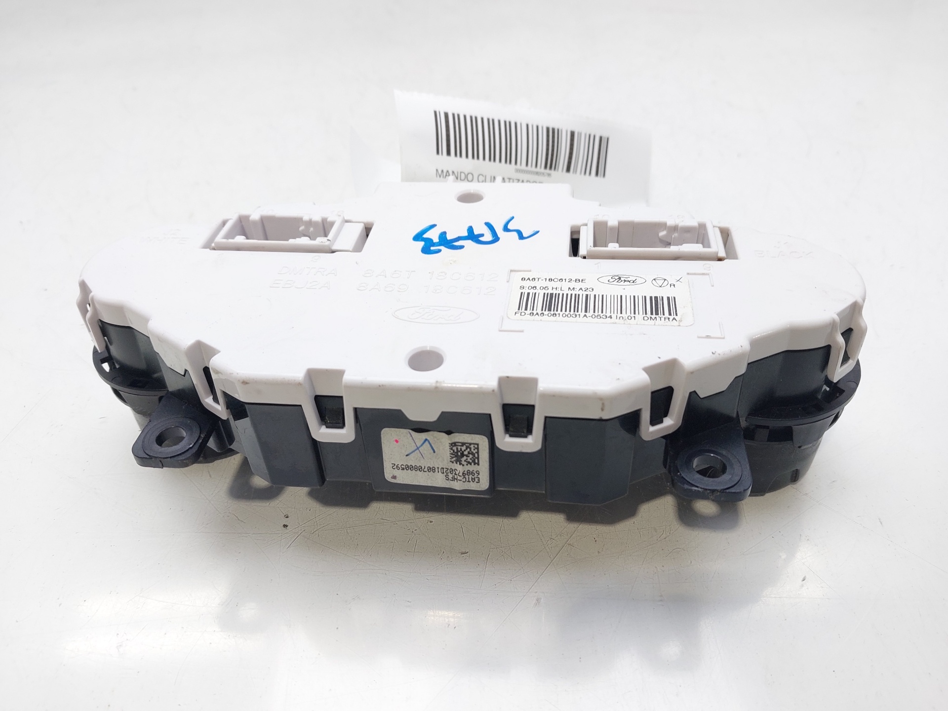 KIA Fiesta 5 generation (2001-2010) Climate  Control Unit 8A6T18C612 22338764