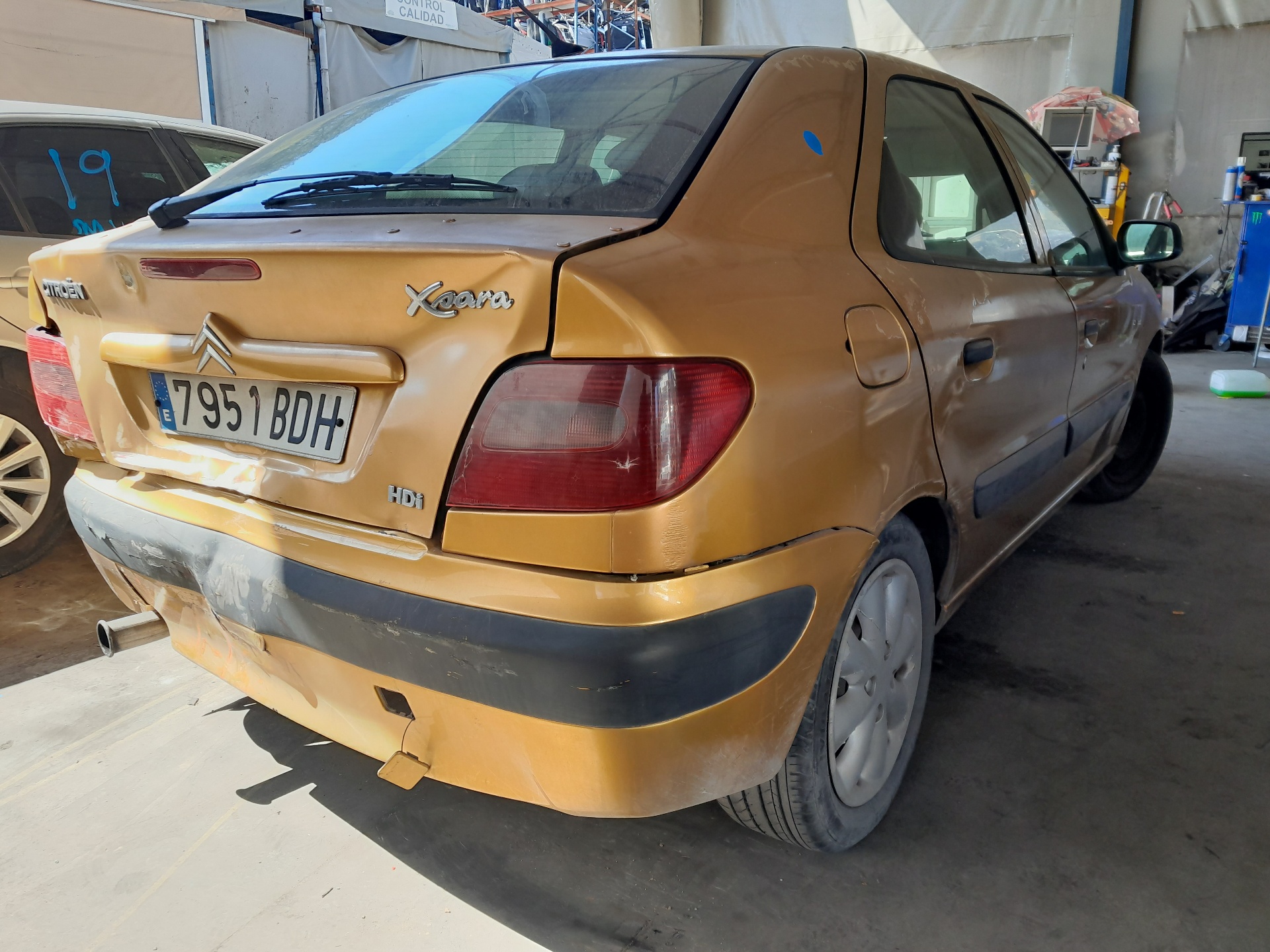 CITROËN Xsara 1 generation (1997-2004) Блок управления двигателем 9641608480 22738809