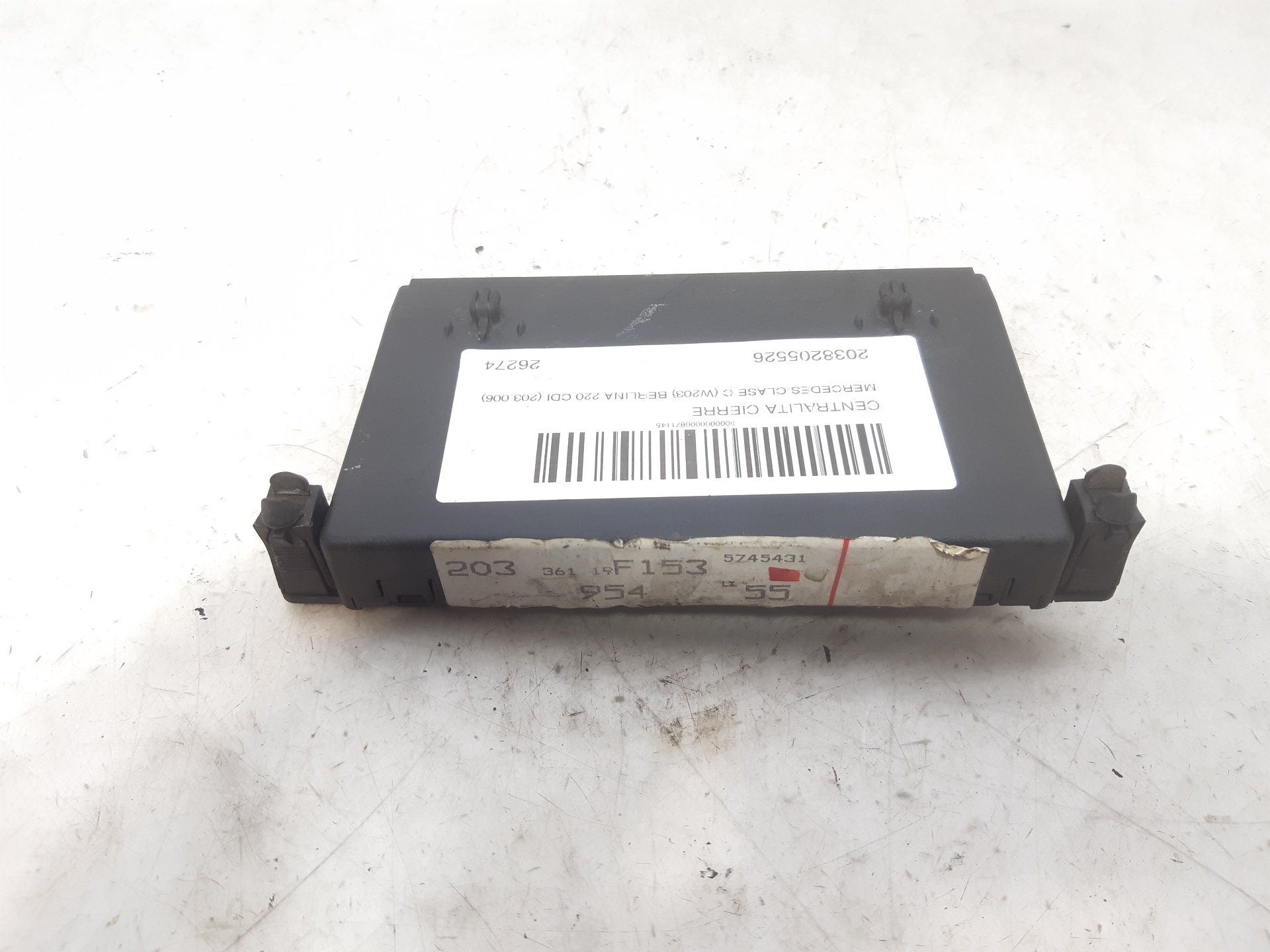 MERCEDES-BENZ C-Class W203/S203/CL203 (2000-2008) Other Control Units 2038205526 18769009