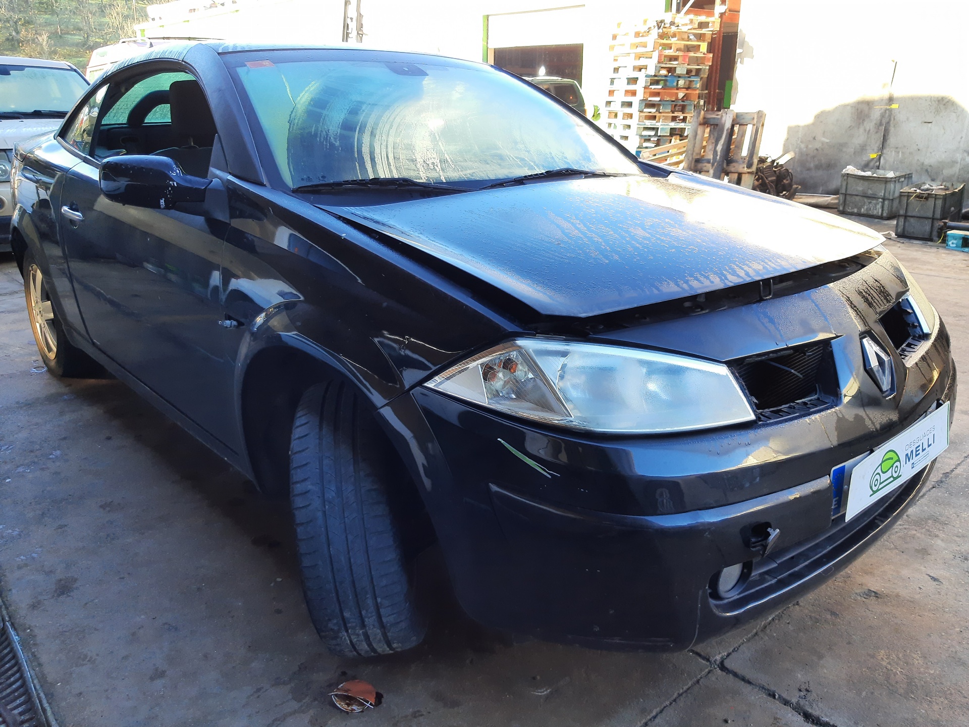 VAUXHALL Megane 2 generation (2002-2012) Aizmugurējais labais lukturis 8200142687 23794937