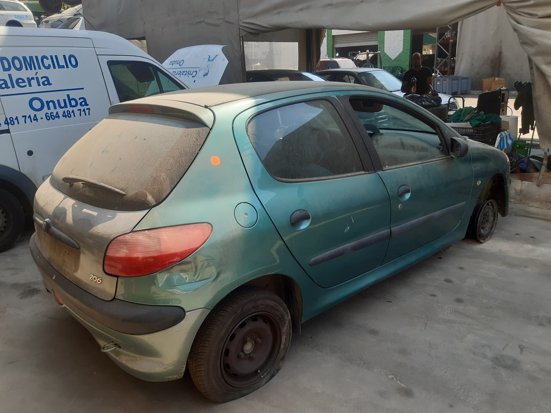 PEUGEOT 206 1 generation (1998-2009) Uždegimo ritė (babina) 9628158580 18801048