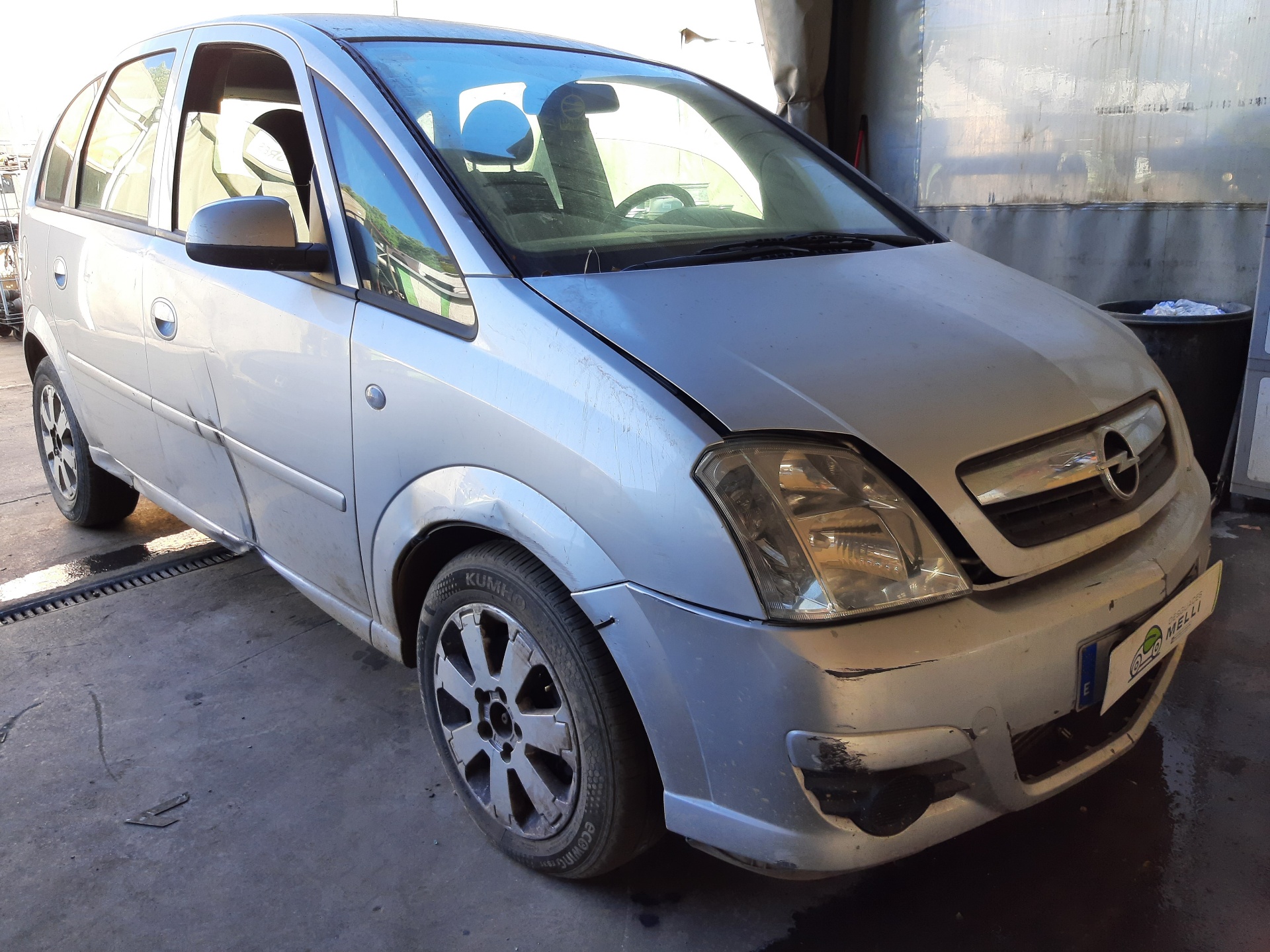 OPEL Meriva 1 generation (2002-2010) Дверь передняя левая 13217431 22491778