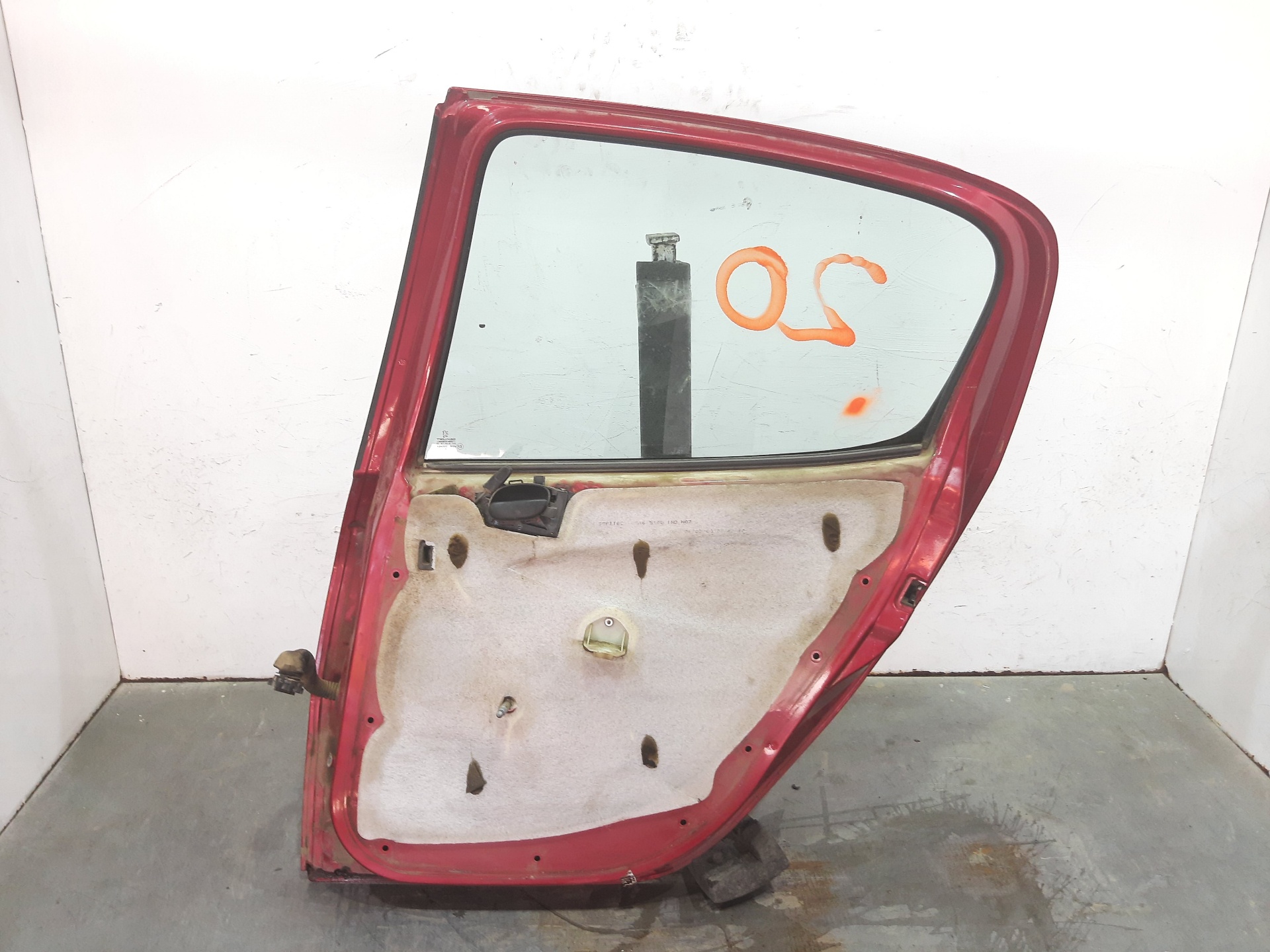 PEUGEOT 206 1 generation (1998-2009) Rear Right Door 9008A5 22338304