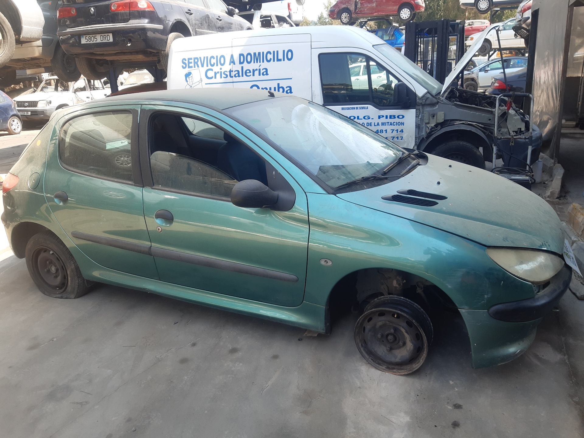 PEUGEOT 206 1 generation (1998-2009) Uždegimo ritė (babina) 9628158580 18801048