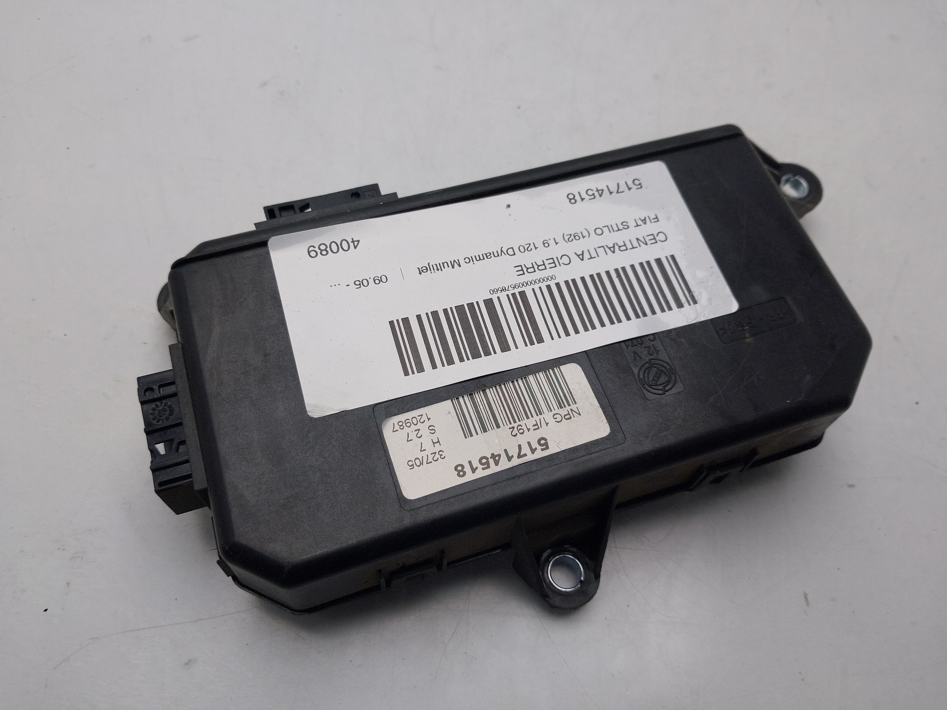 Centralita cierre 192A8000 51714518 de Fiat Stilo (192_) 2002-2006 120 CV