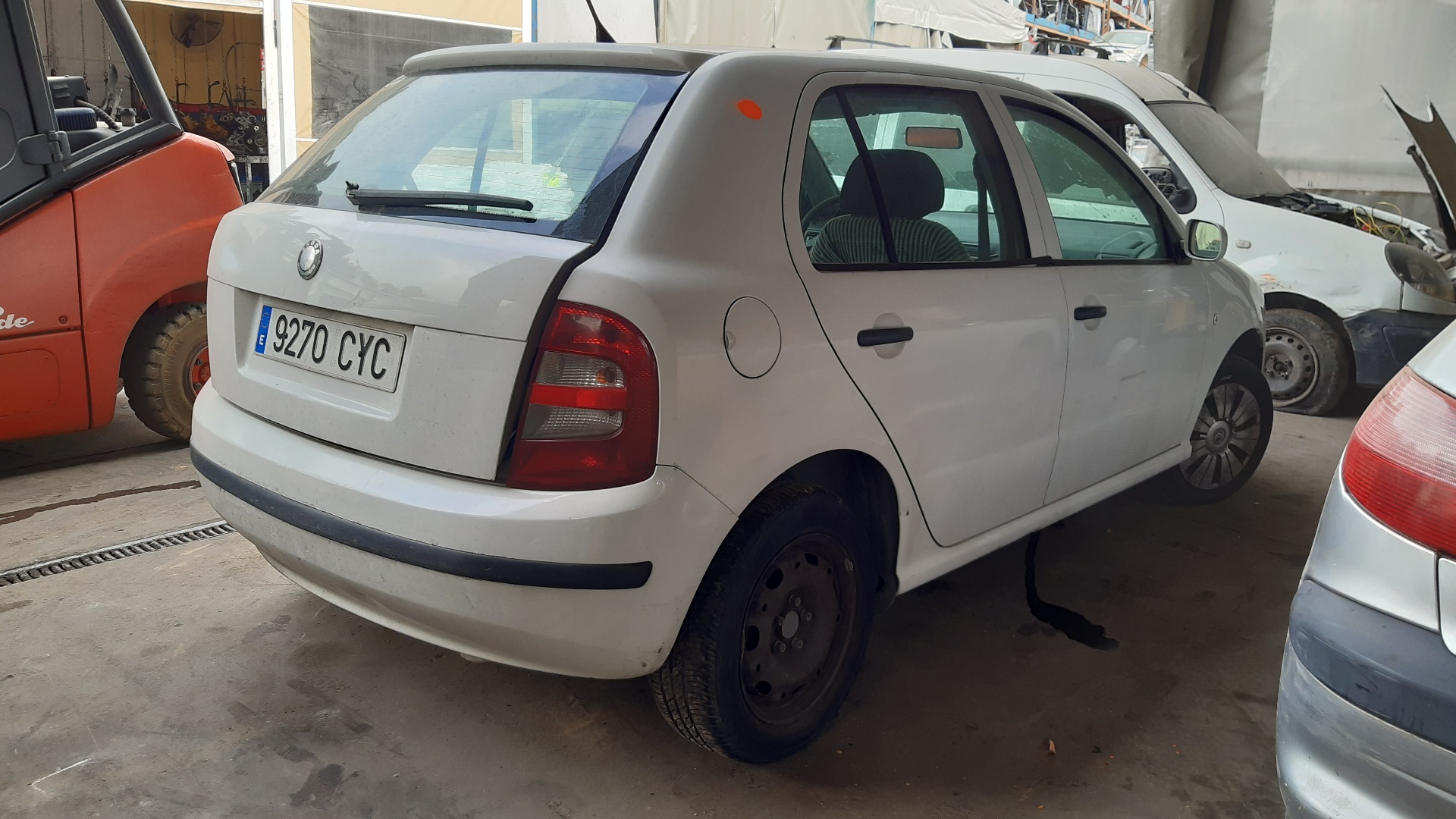 SKODA Fabia 6Y (1999-2007) Усилитель переднего бампера 6Y0807109C 18702668