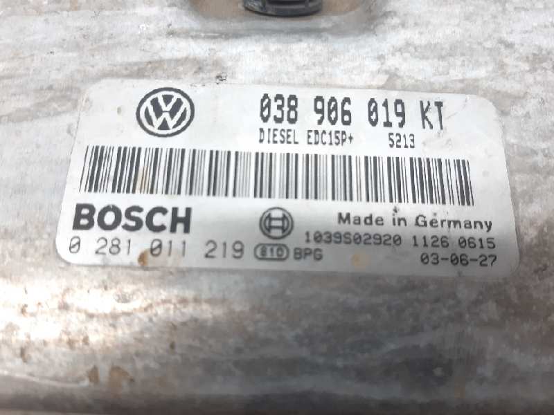 SEAT Cordoba 2 generation (1999-2009) Engine Control Unit ECU 038906019KT 18404245