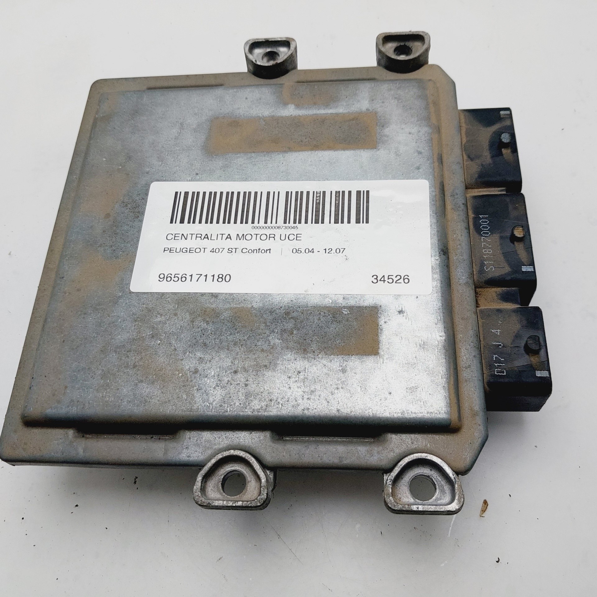 VAUXHALL 407 1 generation (2004-2010) Engine Control Unit ECU 9656171180 25224210