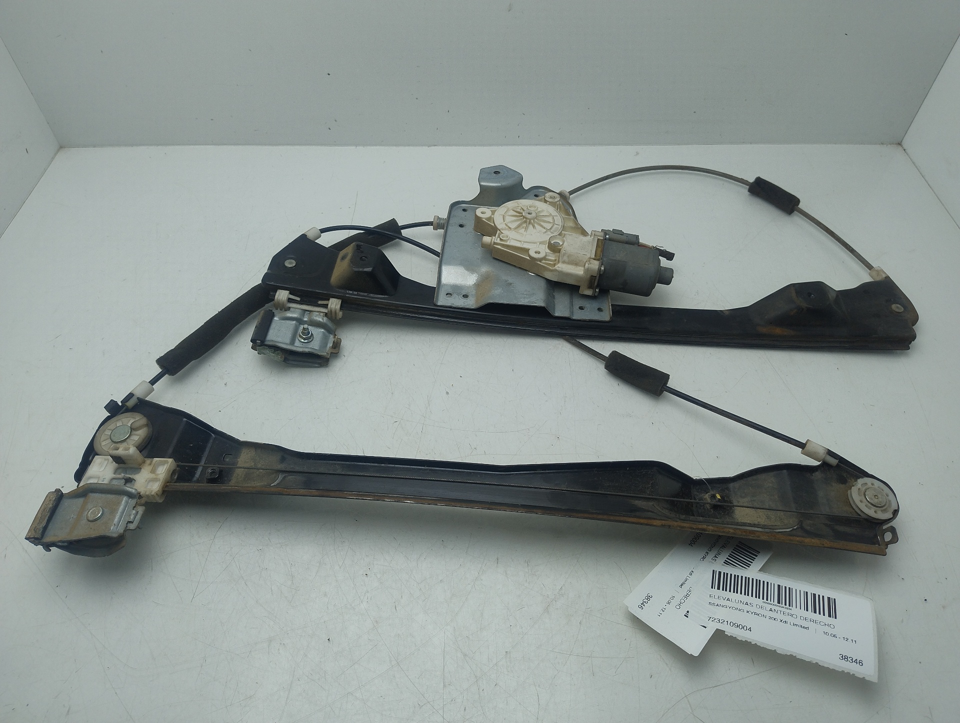 Mécanisme lève vitre avant droit D20DT 7232109004 de Ssangyong Kyron 2010-0 141 CV