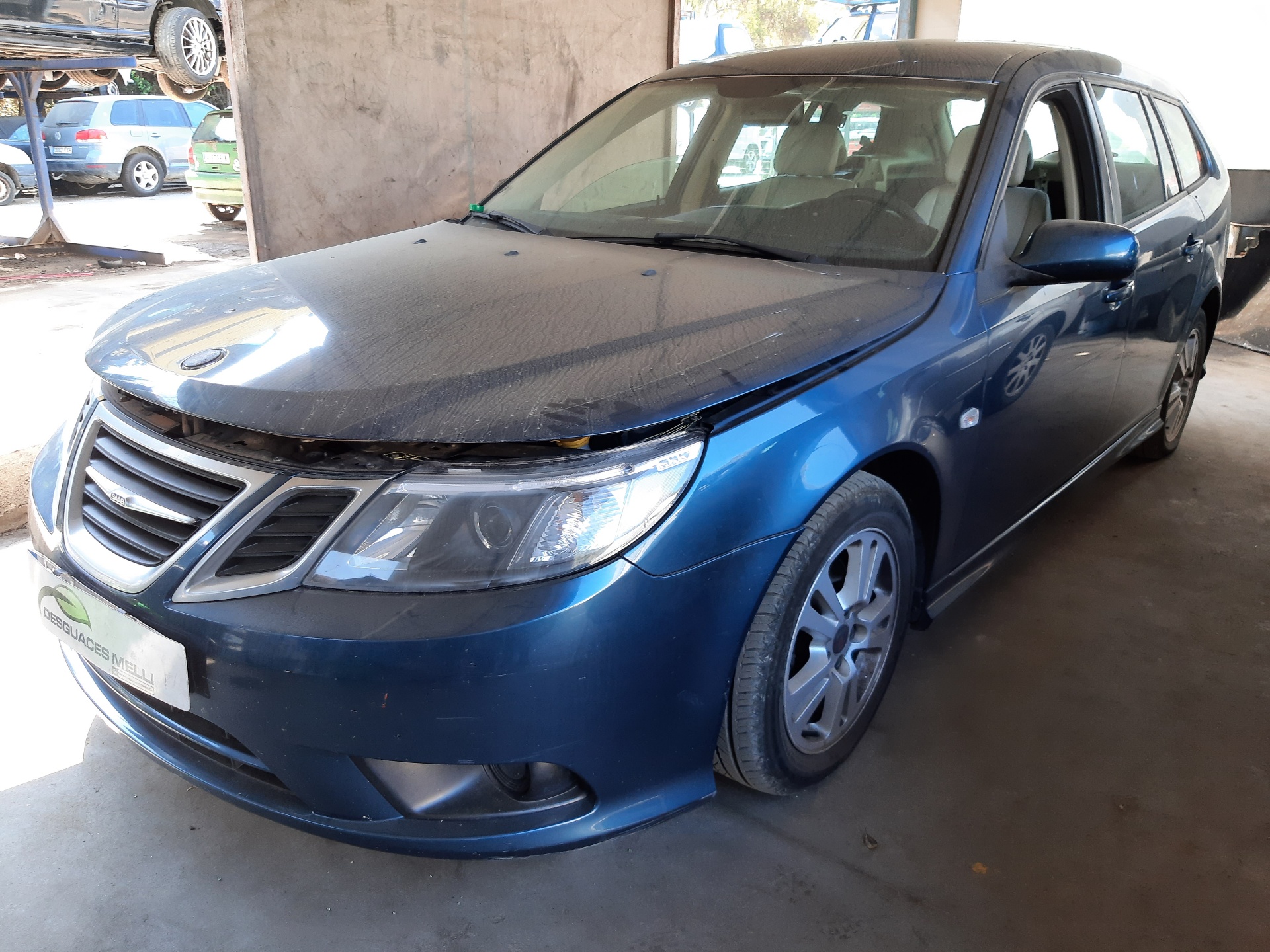 SAAB 9-3 2 generation (2002-2014) Стеклоподъемник передней правой двери 12793729 24056493