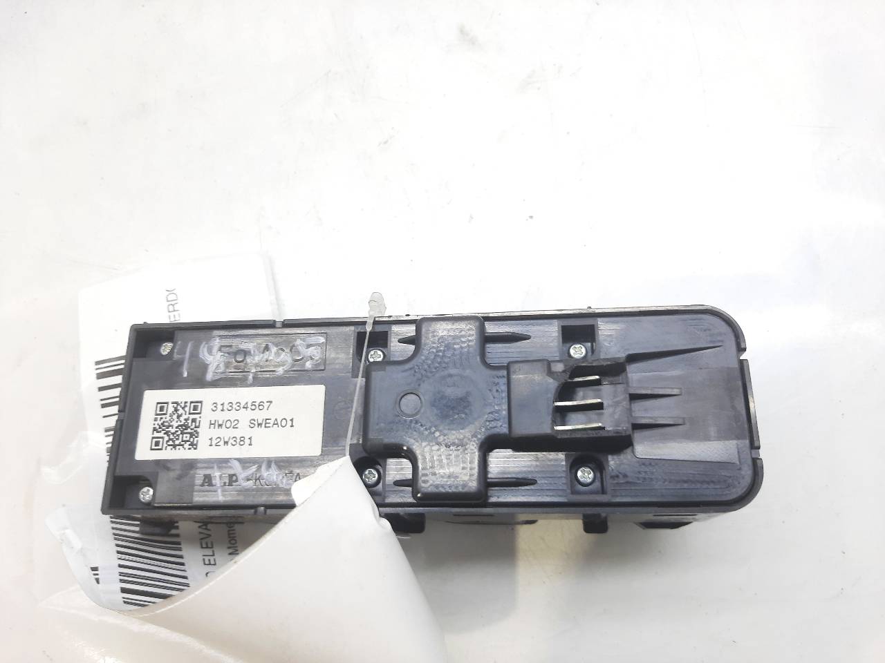 VOLVO V40 2 generation (2012-2020) Commutateur de fenêtre de porte avant gauche 31334567 22455504