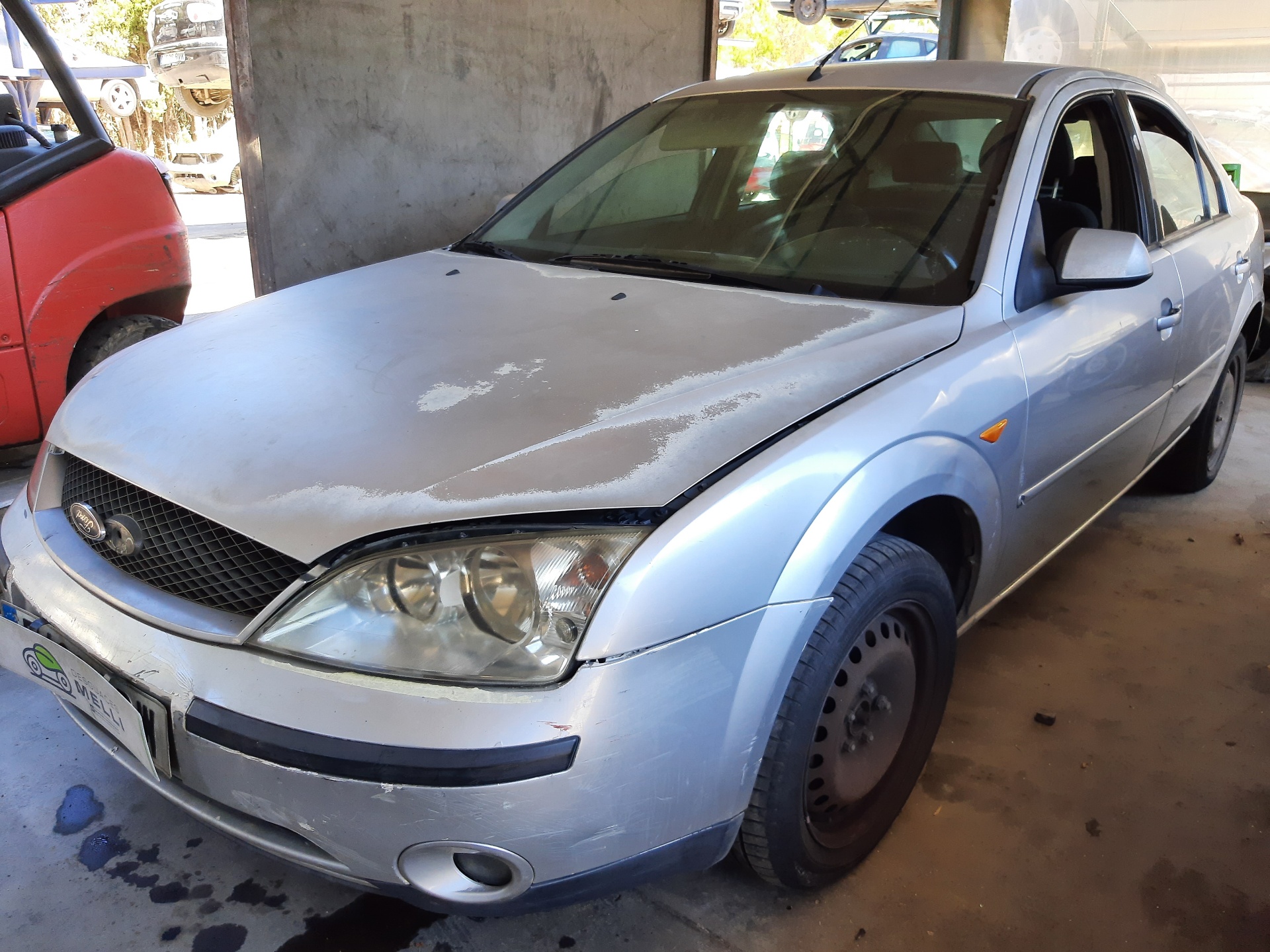 FORD Mondeo 3 generation (2000-2007) Priekinis kairys priešrūkinis žibintas 1S7115K202AC 18797910