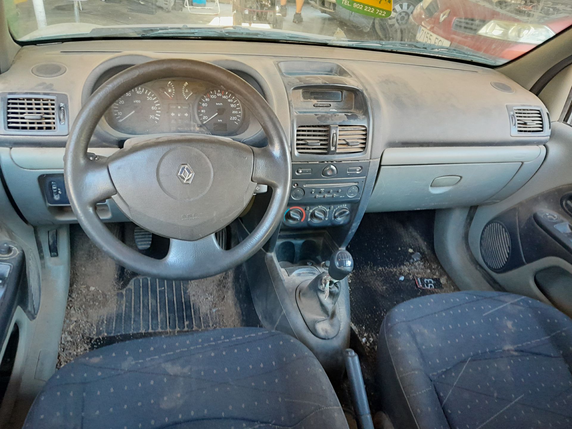 RENAULT Clio 3 generation (2005-2012) Замок лівих задніх дверей 7701469940 26954415