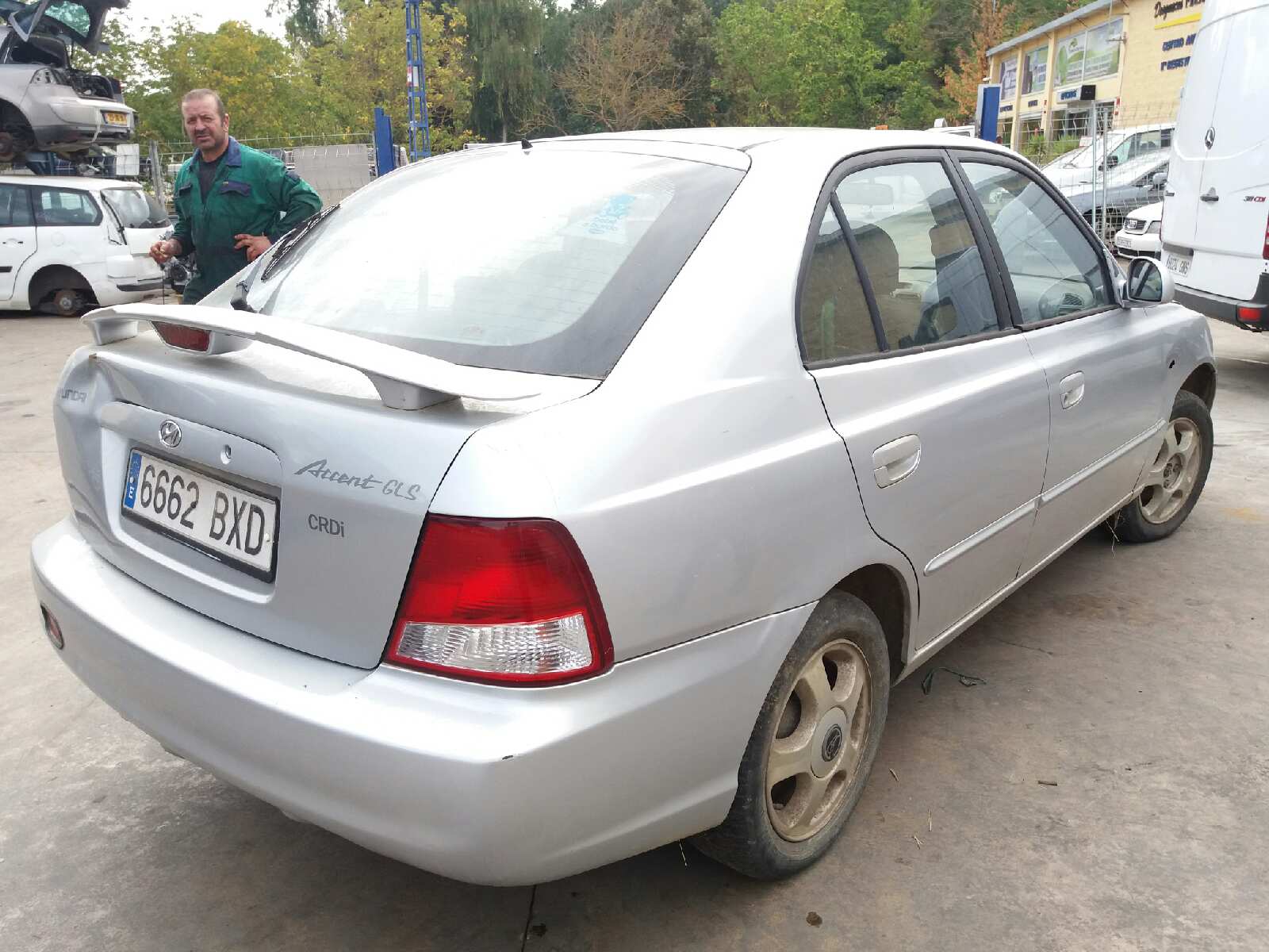 HYUNDAI Accent LC (1999-2013) Indítómotor 3610027510 24883365