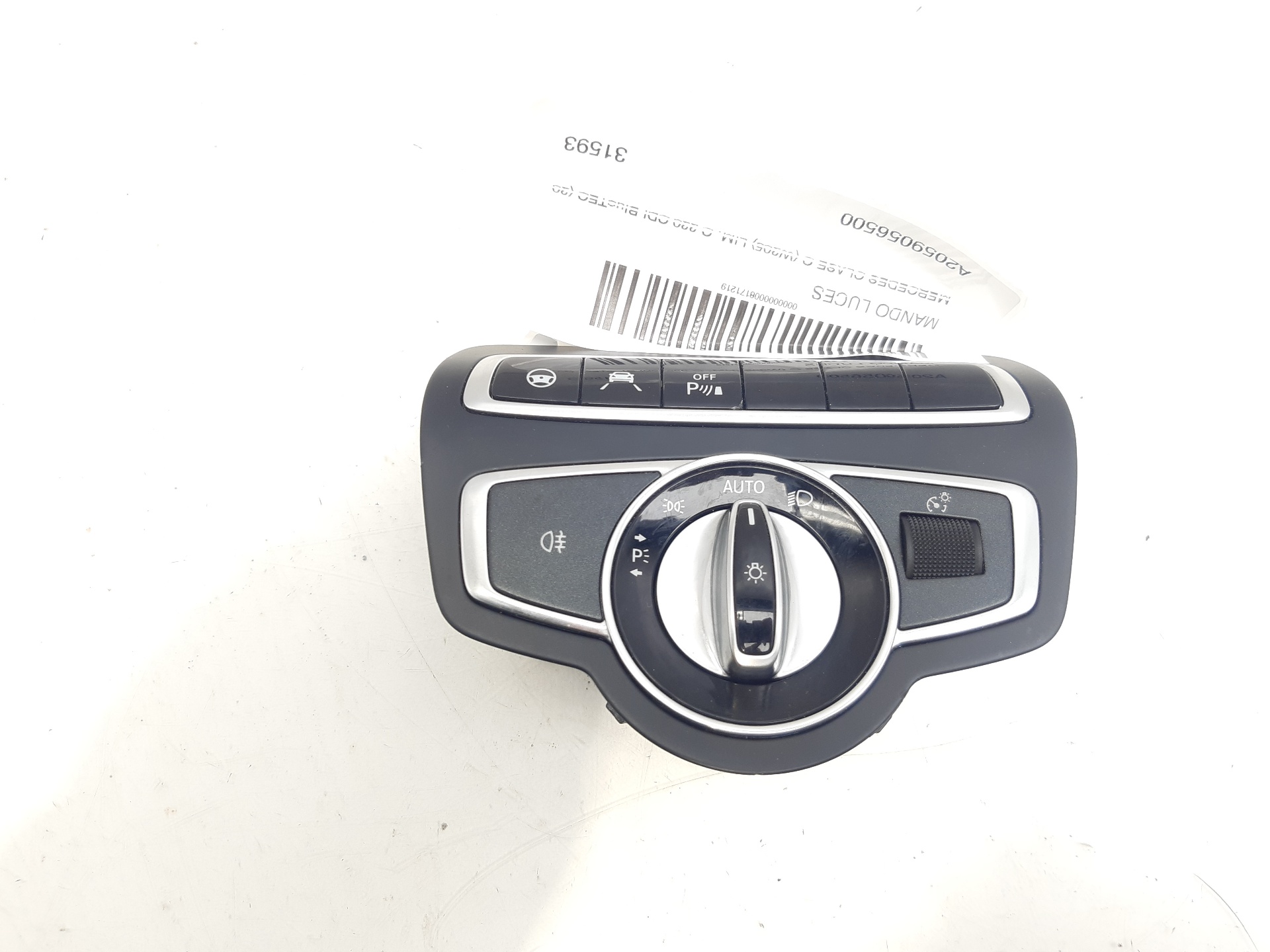 MERCEDES-BENZ C-Class W205/S205/C205 (2014-2023) Headlight Switch Control Unit A2059056500 23720910