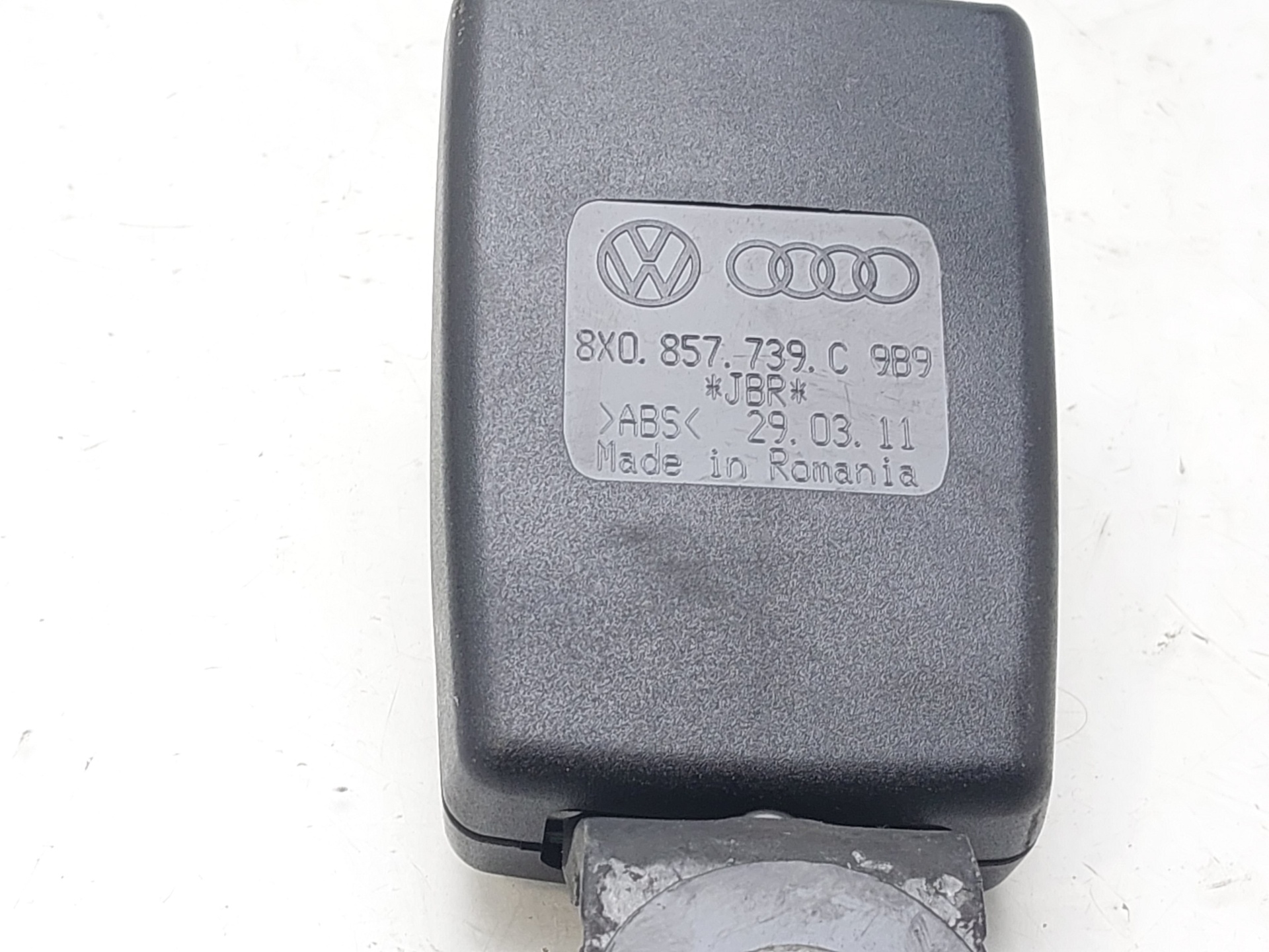 AUDI A1 8X (2010-2020) Rear Left Seat Buckle 8X0857739C 22950401