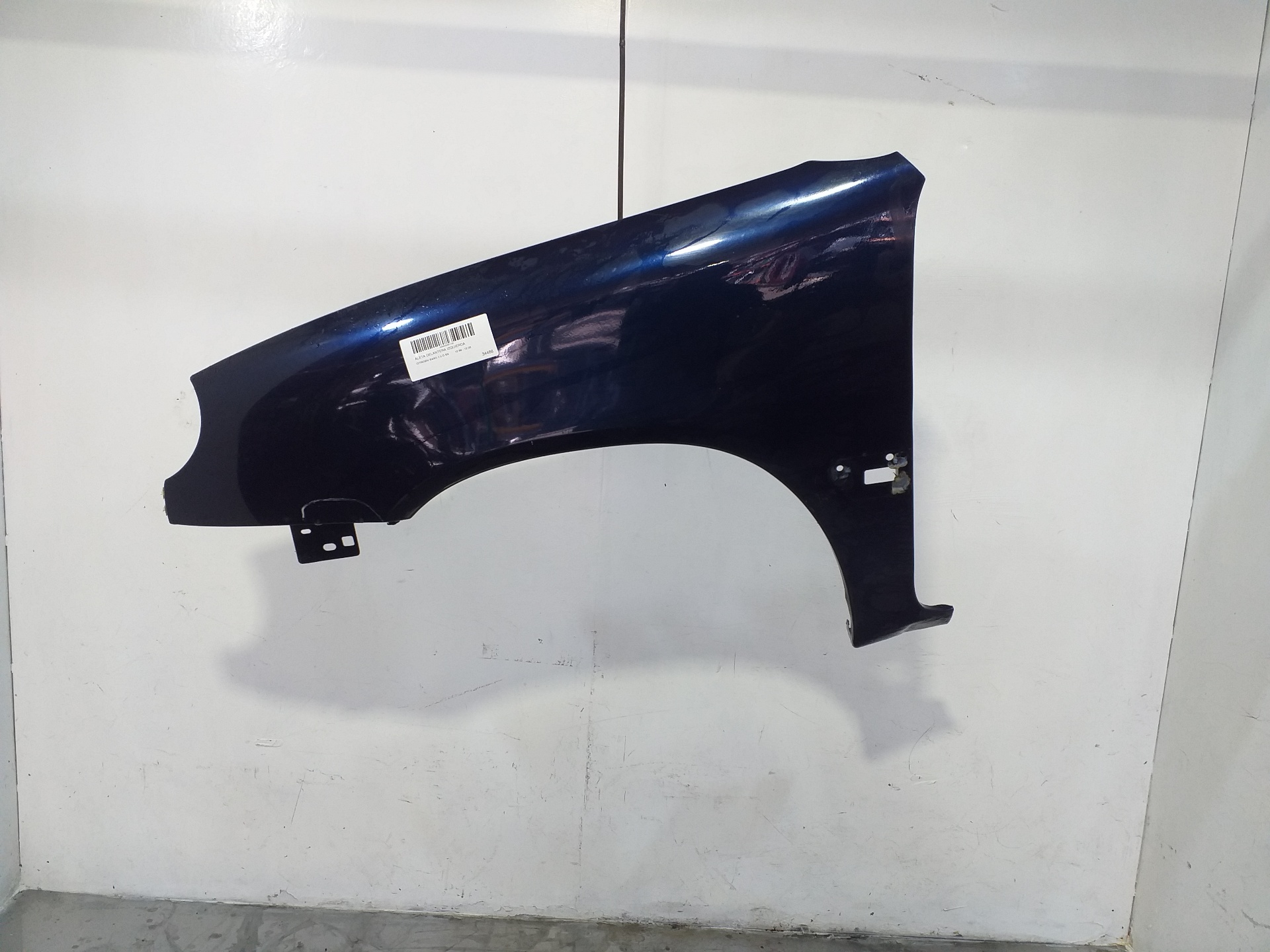 FORD Saxo 2 generation (1996-2004) Front Left Fender 7840G6 24786898