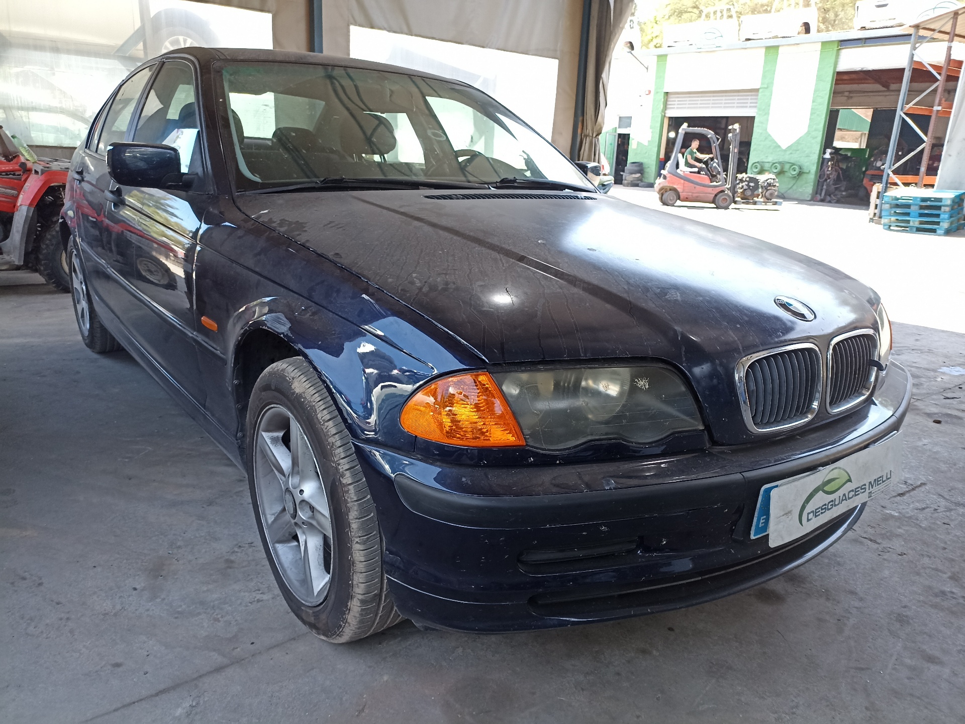 BMW 3 Series E46 (1997-2006) Priekinės kairės durys 41517034151 22458221