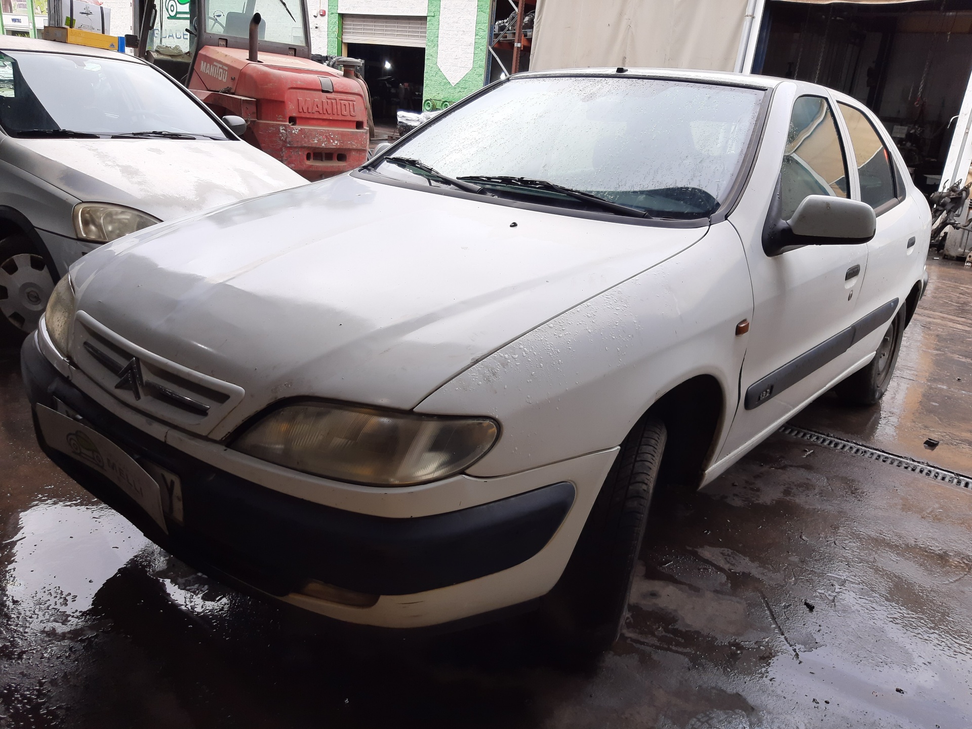 CITROËN Xsara 1 generation (1997-2004) Крыло переднее левое 7840H6 22468015