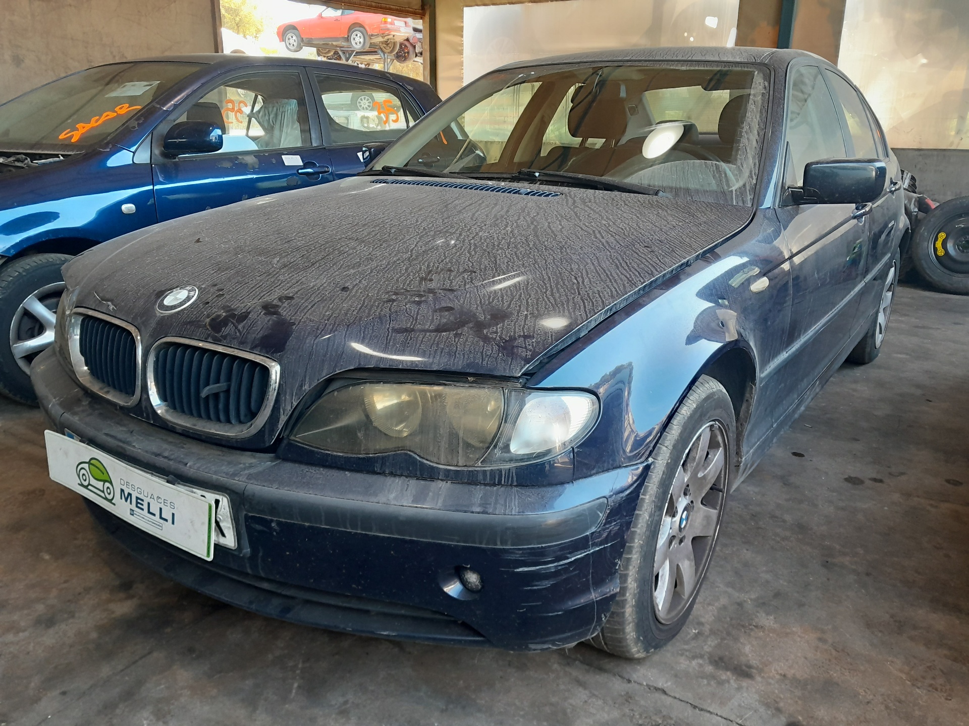 BMW 3 Series E46 (1997-2006) Передняя правая дверь 41517034152 23160698