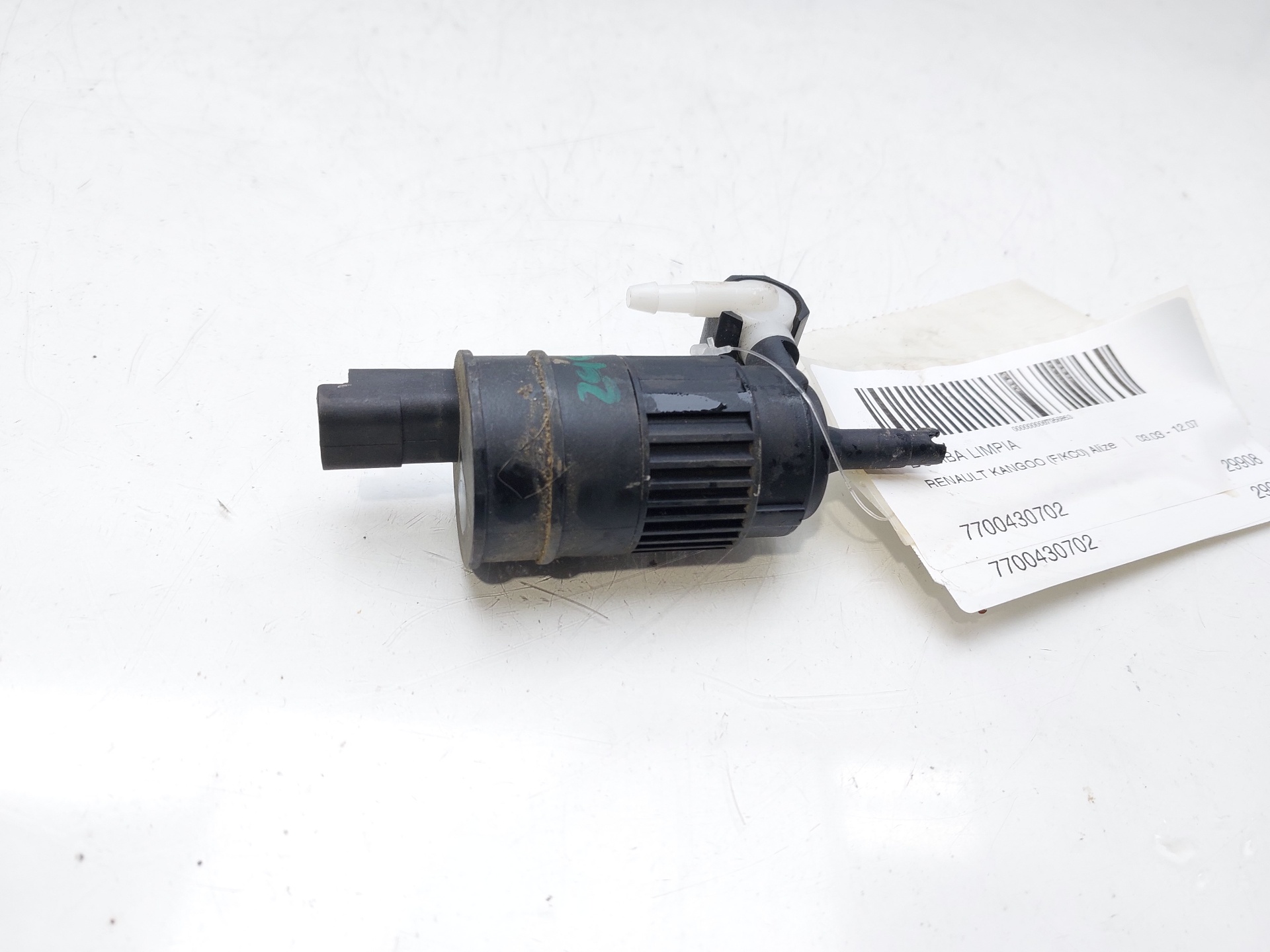 RENAULT Kangoo 1 generation (1998-2009) Washer Tank Motor 7700430702 22483044