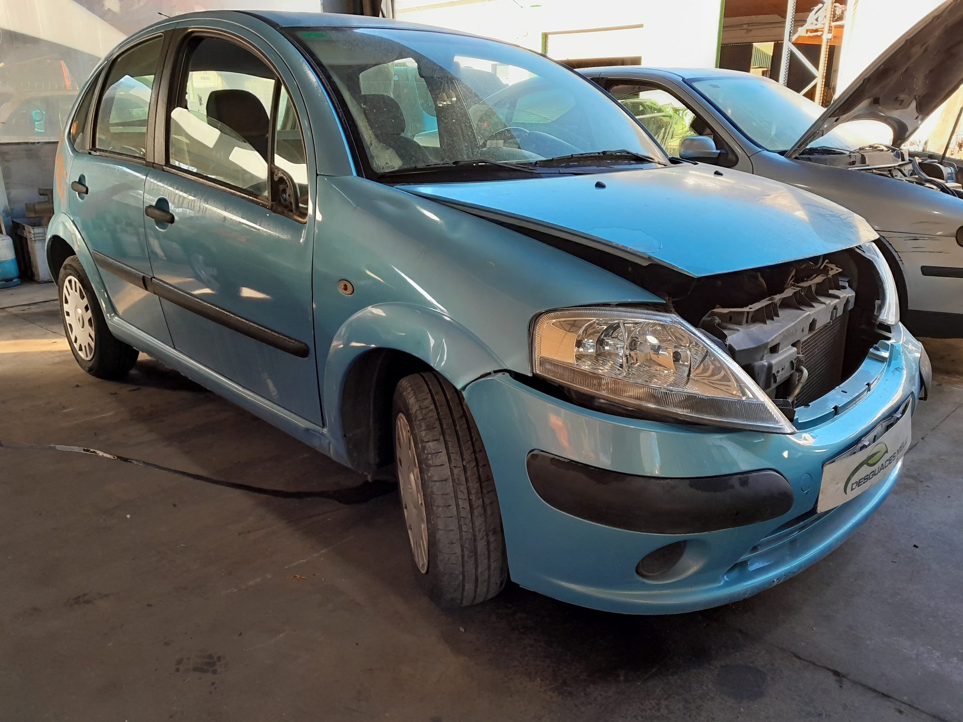 CITROËN C3 1 generation (2002-2010) Front venstre dør Innvendig håndtaksramme 9143F8 20147615