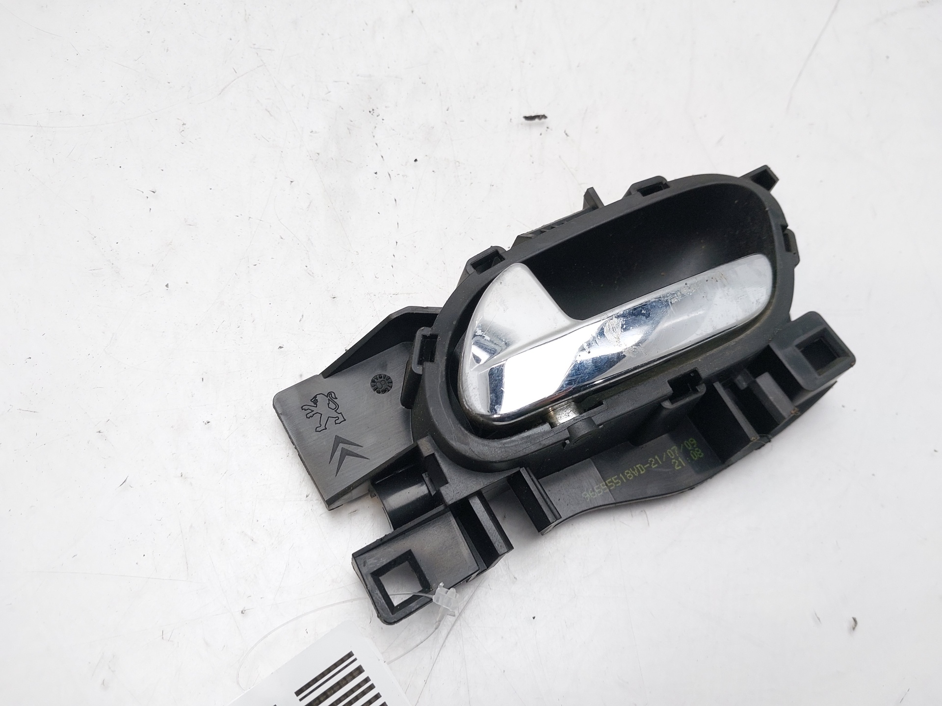 PEUGEOT Partner 2 generation (2008-2023) Front Left Door Interior Handle Frame 96555518VD 22456003