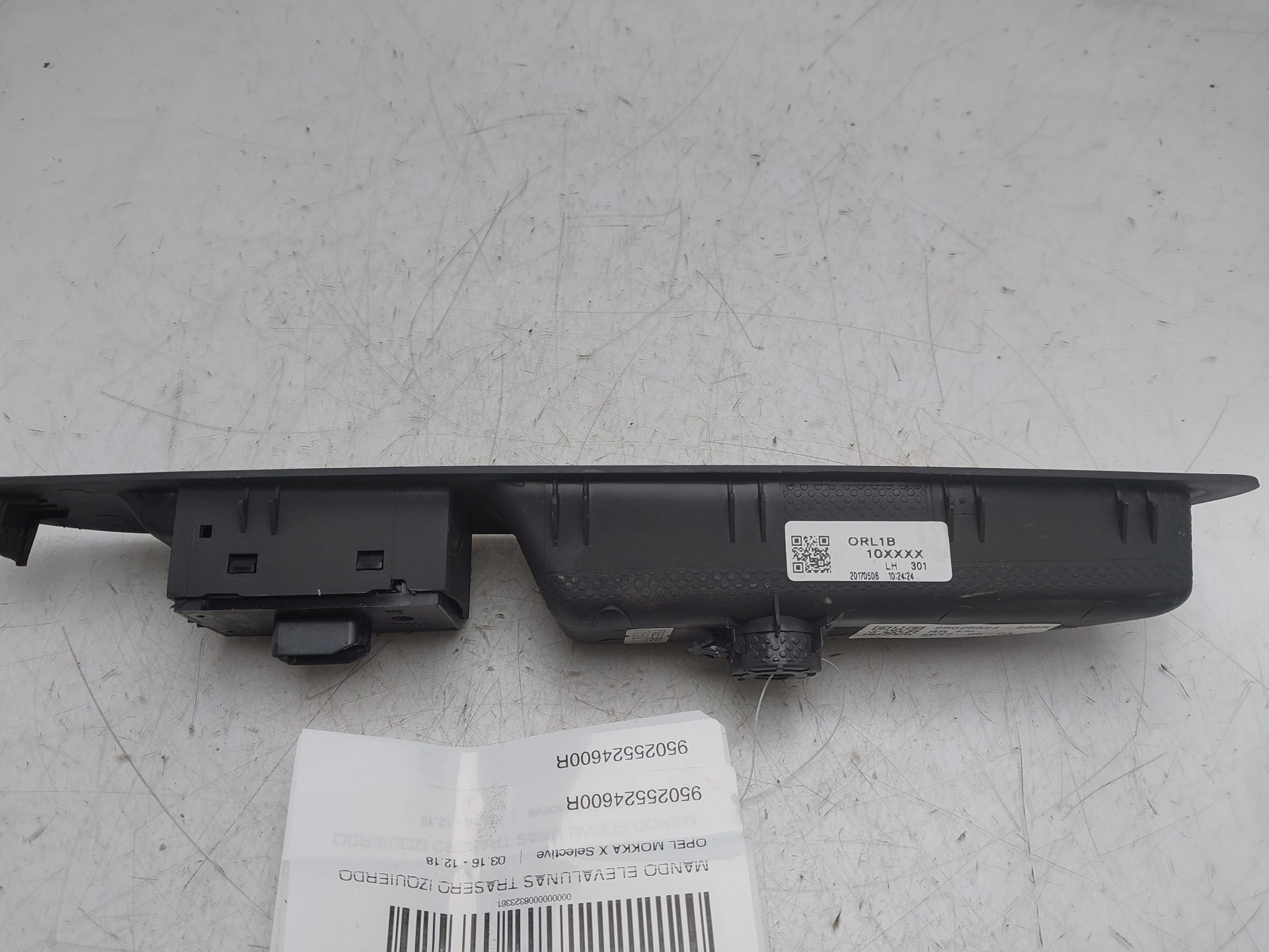 OPEL Mokka 1 generation (2012-2015) Rear Right Door Window Control Switch 95025524600R, 62.476KM, 5PUERTAS 21618287