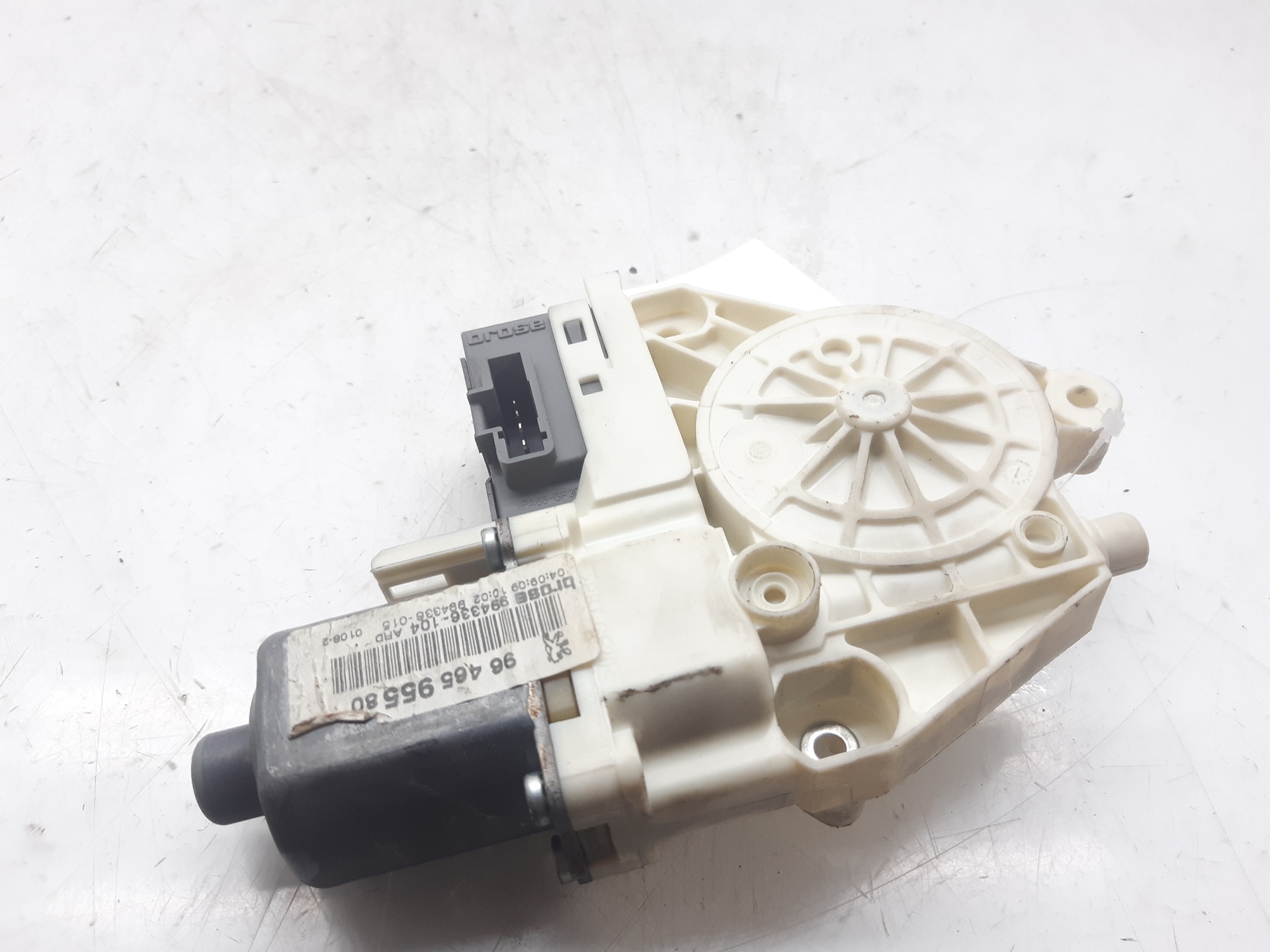 PEUGEOT 407 1 generation (2004-2010) Rear Right Door Window Control Motor 9646595580 18702997