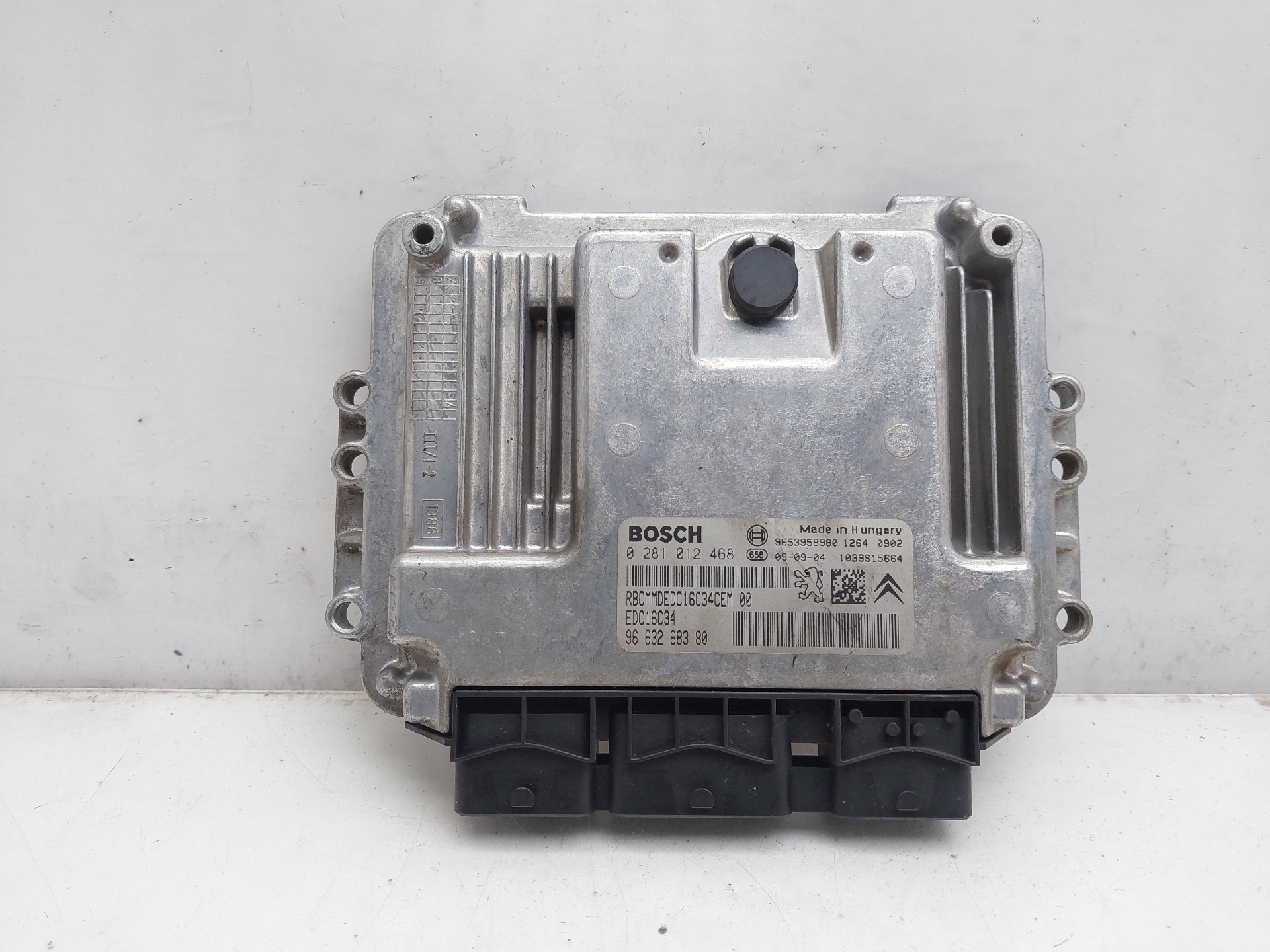 CITROËN Xsara Picasso 1 generation (1999-2010) Блок керування двигуном ECU 9663268380 24141256